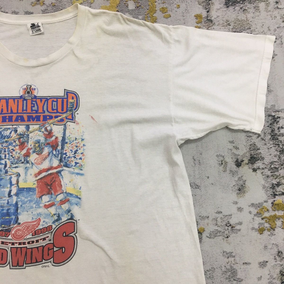 NHL × Red Wing × Starter Vintage NHL Stanley Cup Champs Size US XL / EU 56 / 4 - 5 Thumbnail