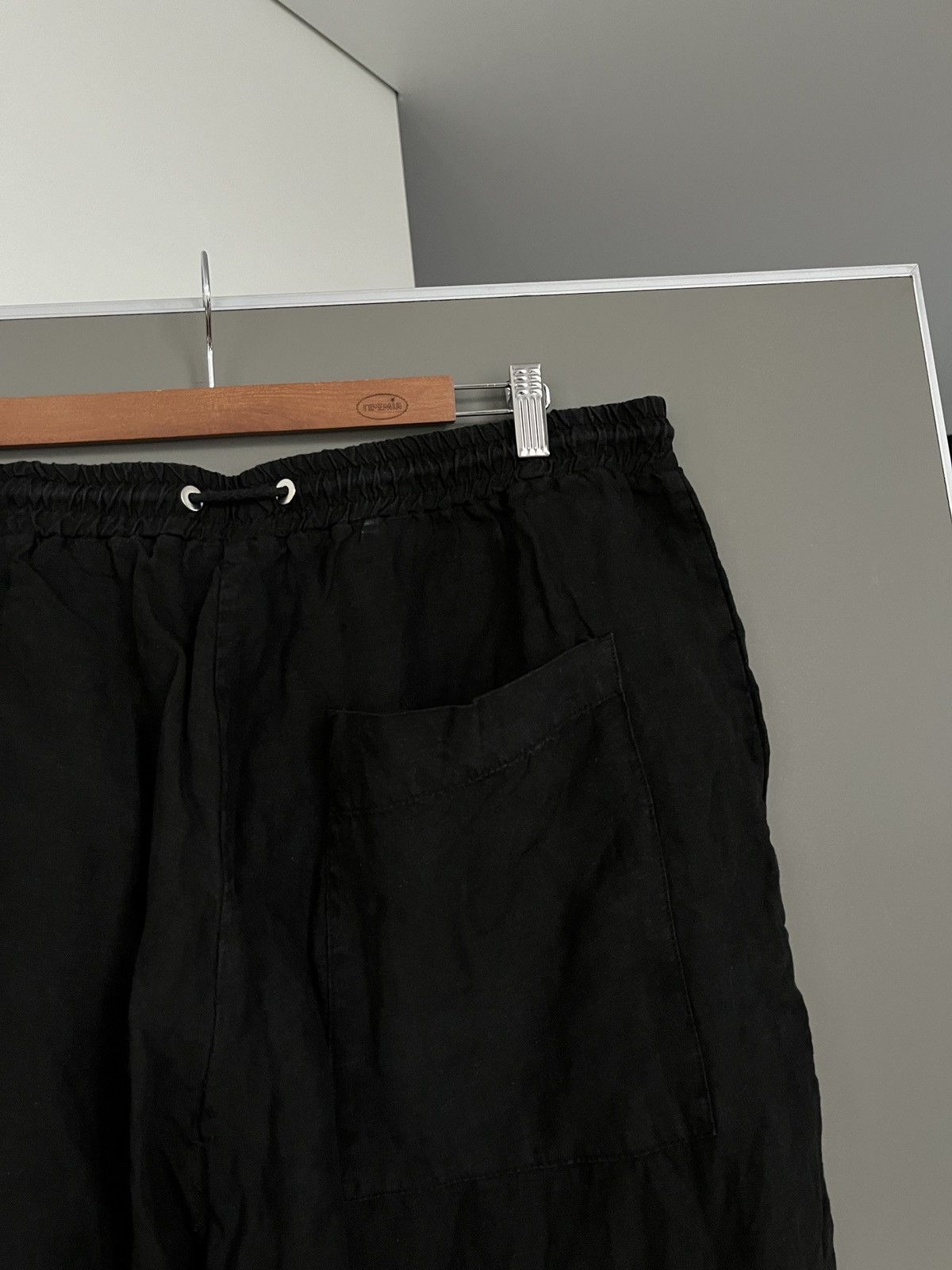 Lost & Found Ria Dunn Lost & Found Ria Dunn Linen Avant Garde Asymmetrical Pants Size US 34 / EU 50 - 9 Thumbnail