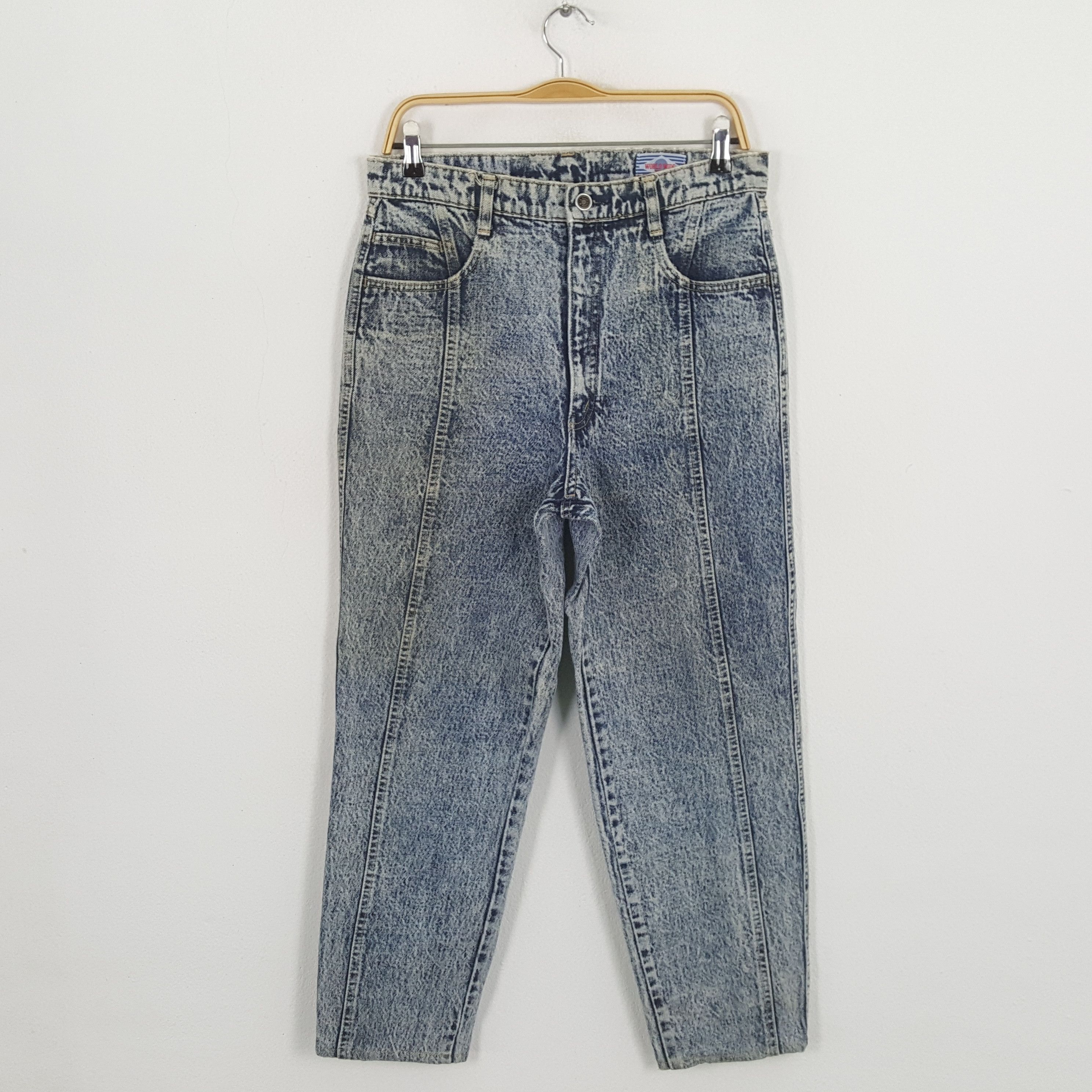 Vintage Vintage SUPER BARREL BOBSON American Style Denim Jeans Size US 30 / EU 46 - 1 Thumbnail