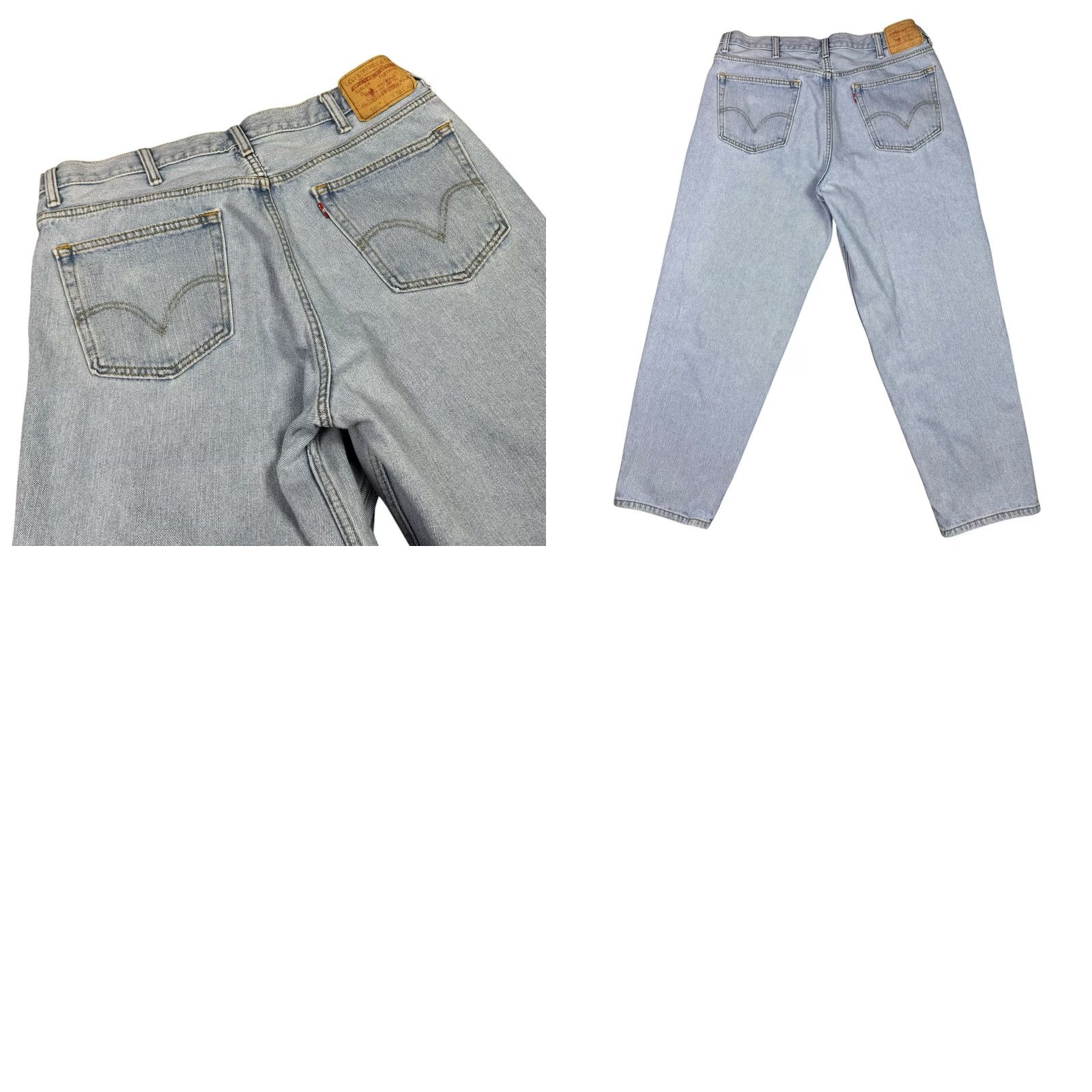Levi's Vintage Levi's 560 Jeans Men 38x30 Relaxed Lightwash Denim 90s Grunge Baggy Comfort Jeans Mens Regular XS- nope Size US 38 / EU 54 - 8 Thumbnail