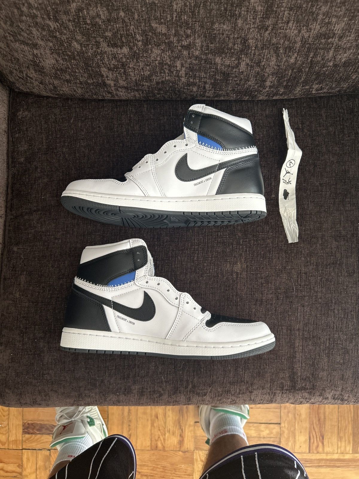 Jordan Brand × Union LA Jordan 1 x union x fragment white black Size US 10.5 / EU 43-44 - 5 Thumbnail