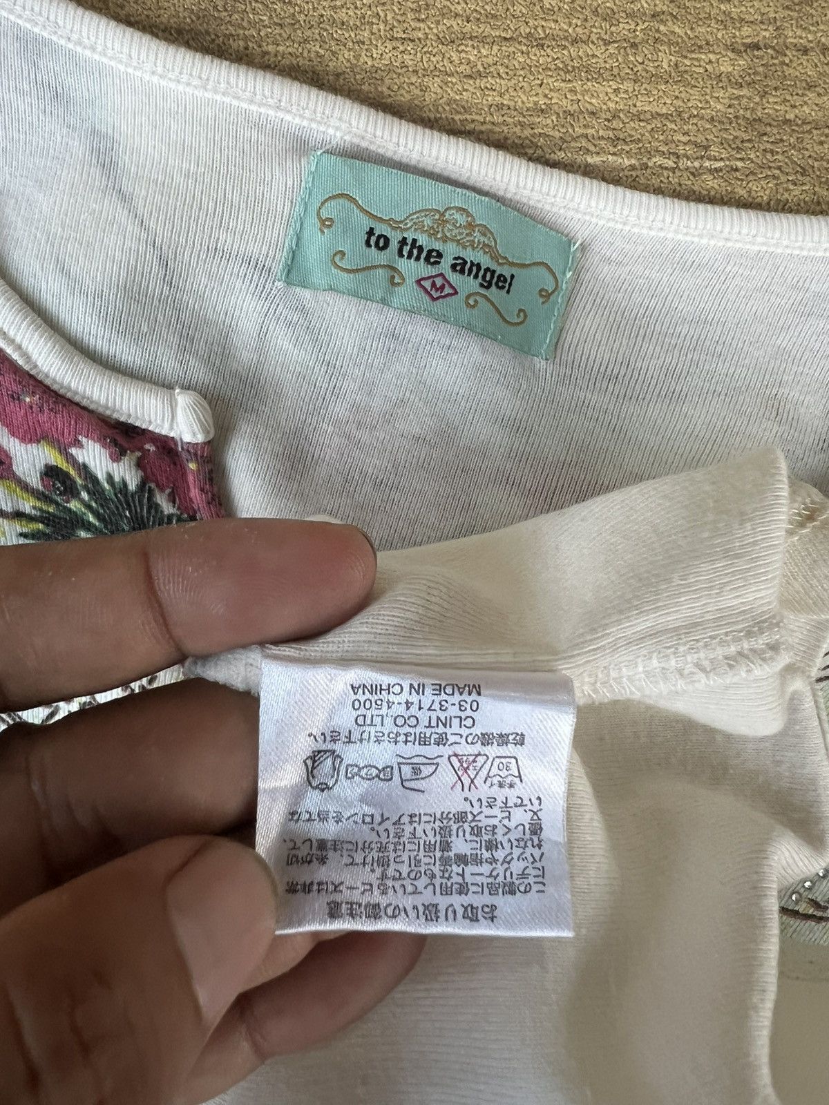 Japanese Brand To the angel y2k print grunge Size M / US 6-8 / IT 42-44 - 7 Thumbnail