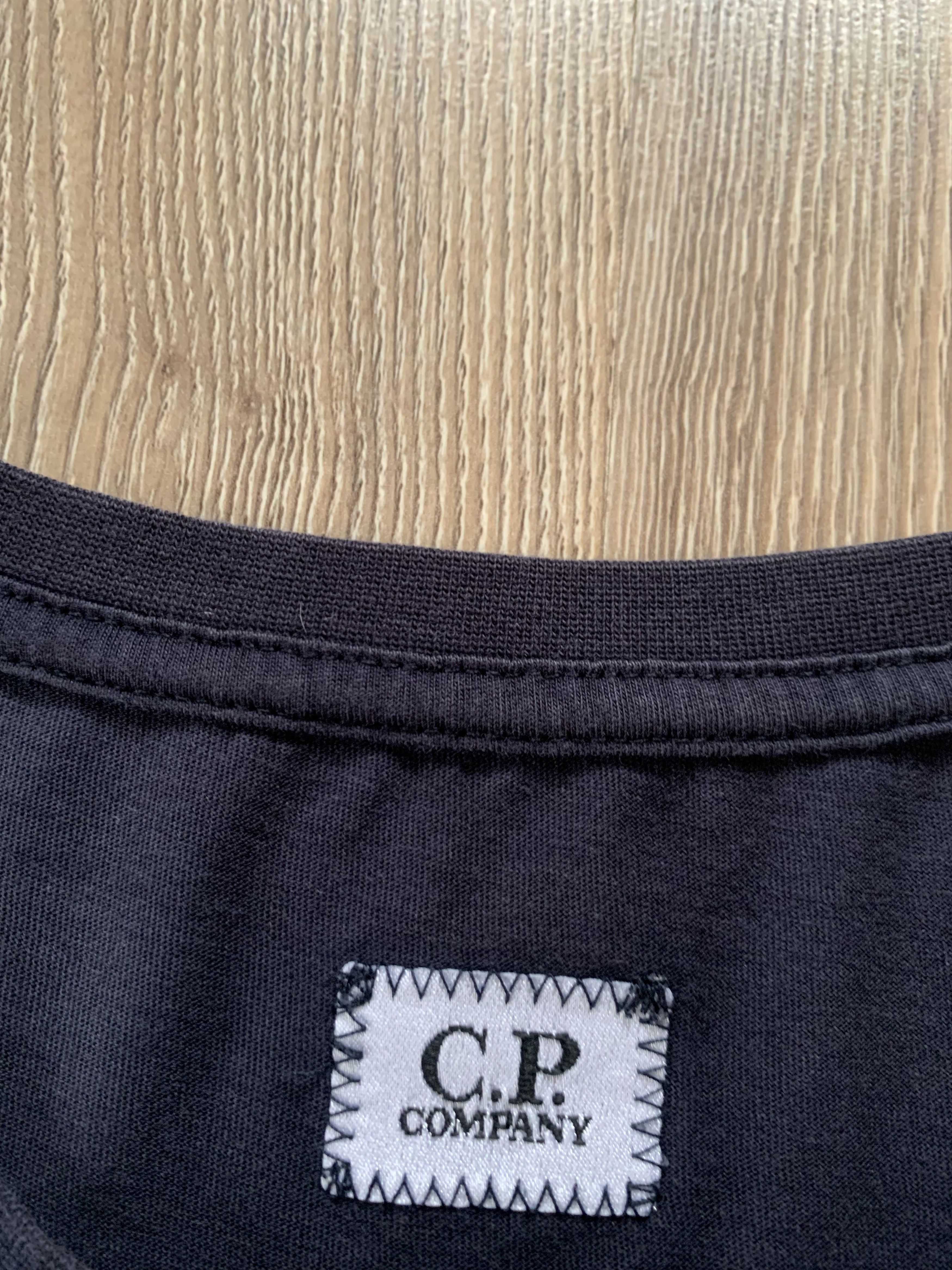 C.P. Company Vintage Blue Printed T Shirt