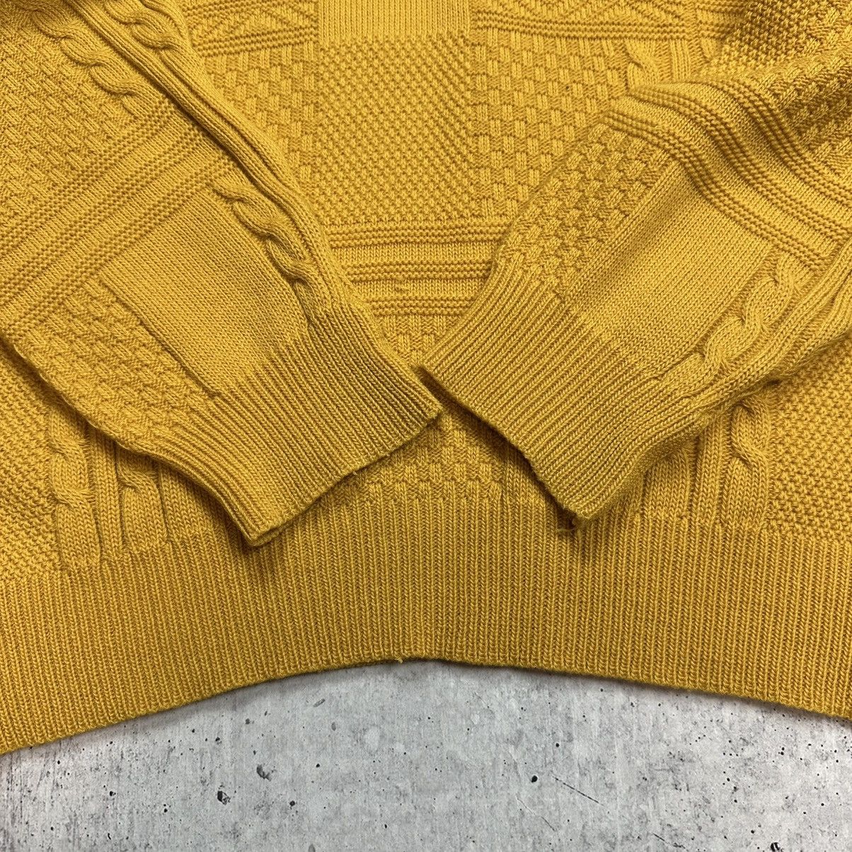 Lacoste × Vintage Vintage Lacoste Sweater Yellow Knitted Logo Size XL Size US XL / EU 56 / 4 - 6 Thumbnail