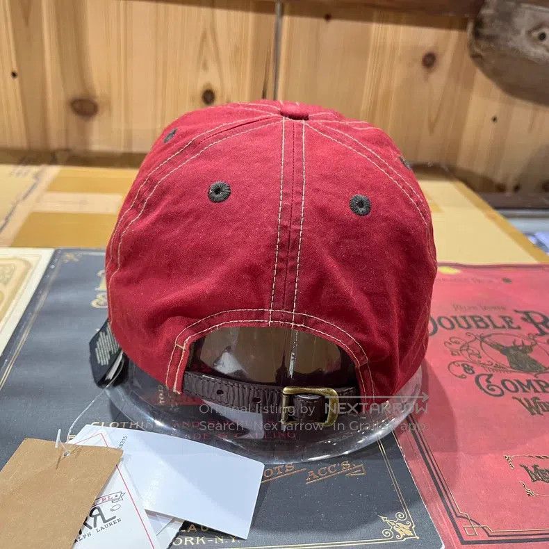 RRL Ralph Lauren RRL Ralph Lauren Corduroy Brim Baseball Cap Size ONE SIZE - 4 Thumbnail