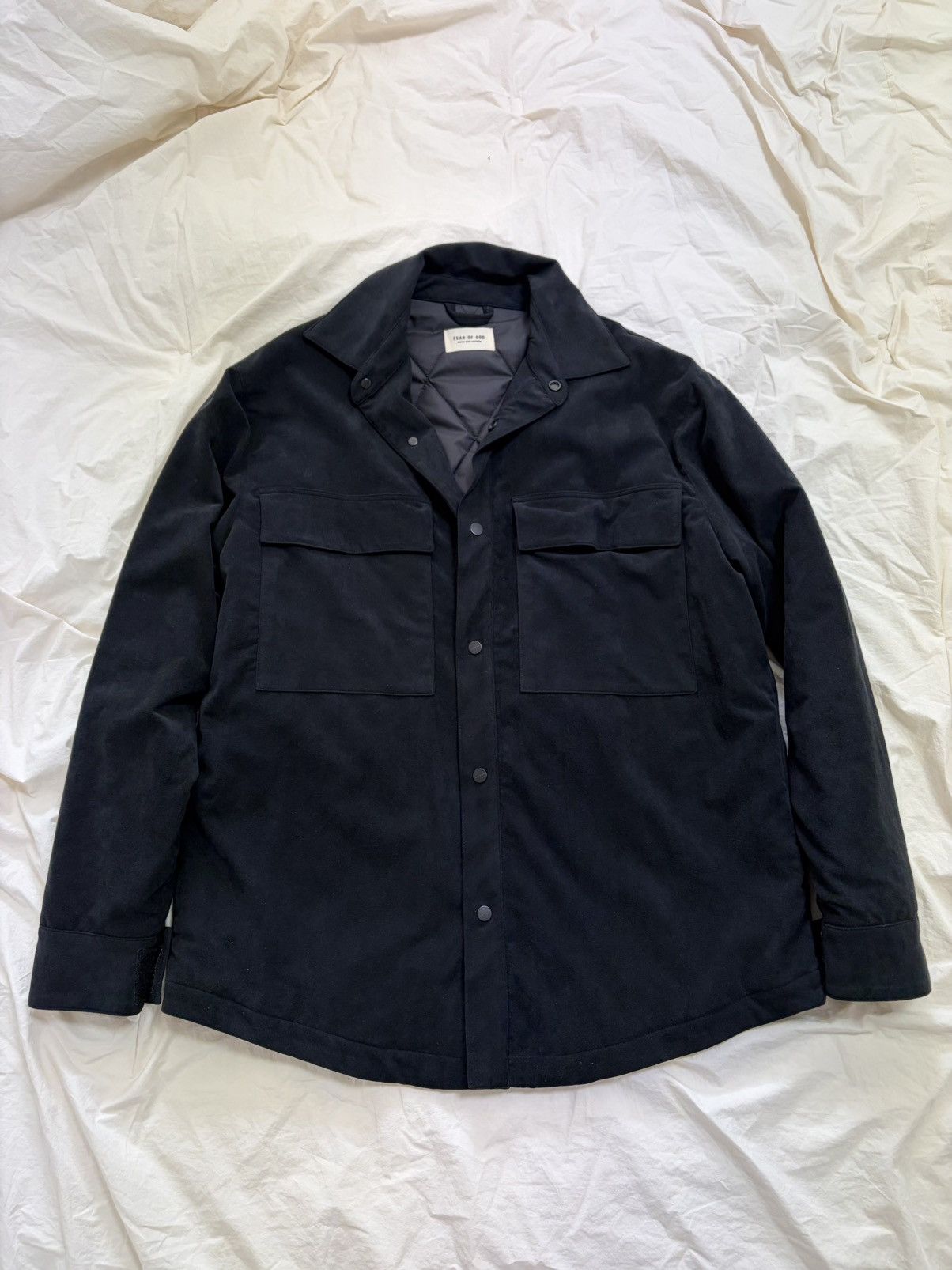 Fear of God Fear Of God 6TH Ultra Suede Shirts Jacket Black Size US M / EU 48-50 / 2 - 5 Thumbnail