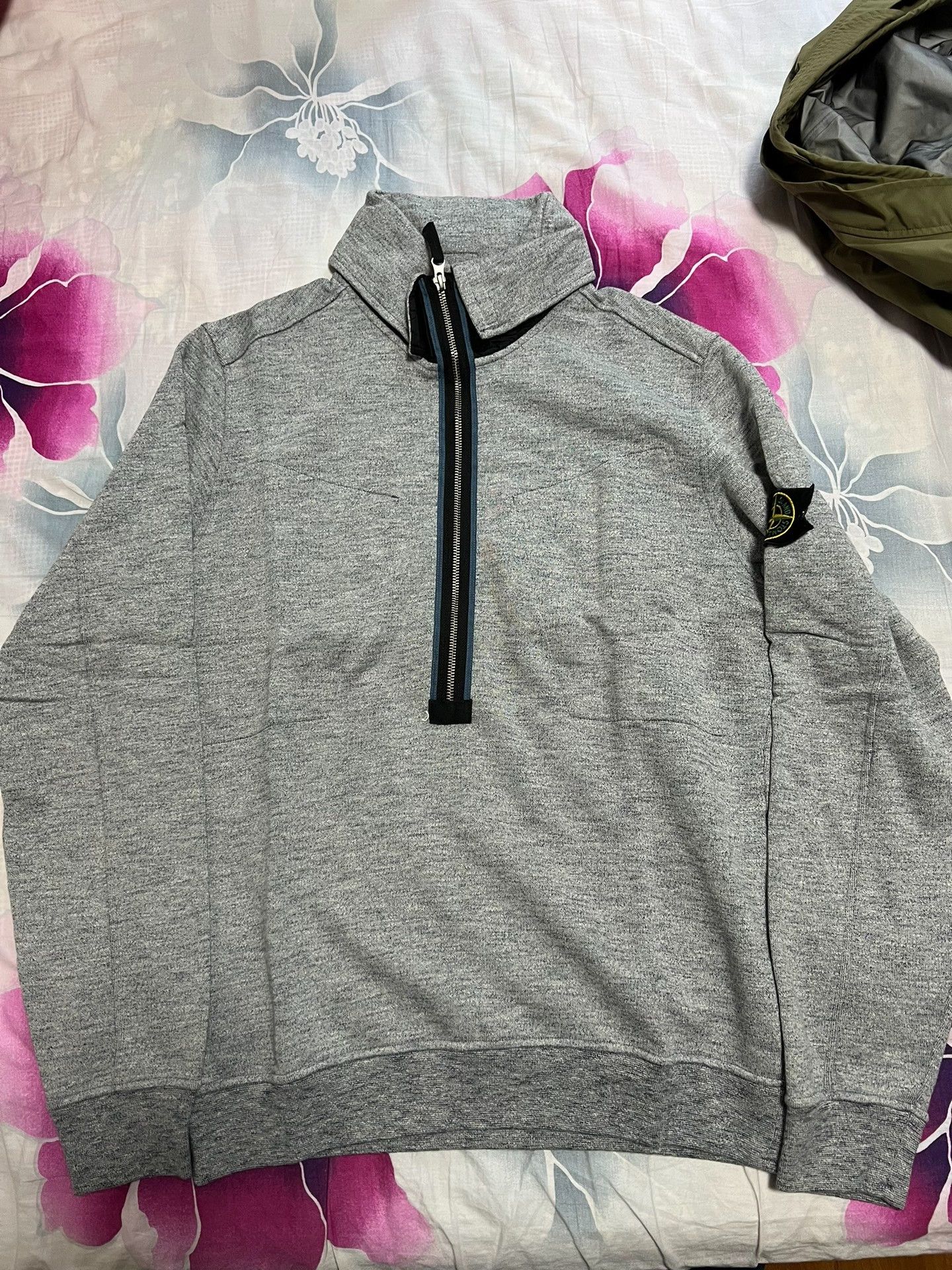 Stone Island Stone Island Knitted Half-Zip Sweatshirt Size US L / EU 52-54 / 3 - 1 Thumbnail