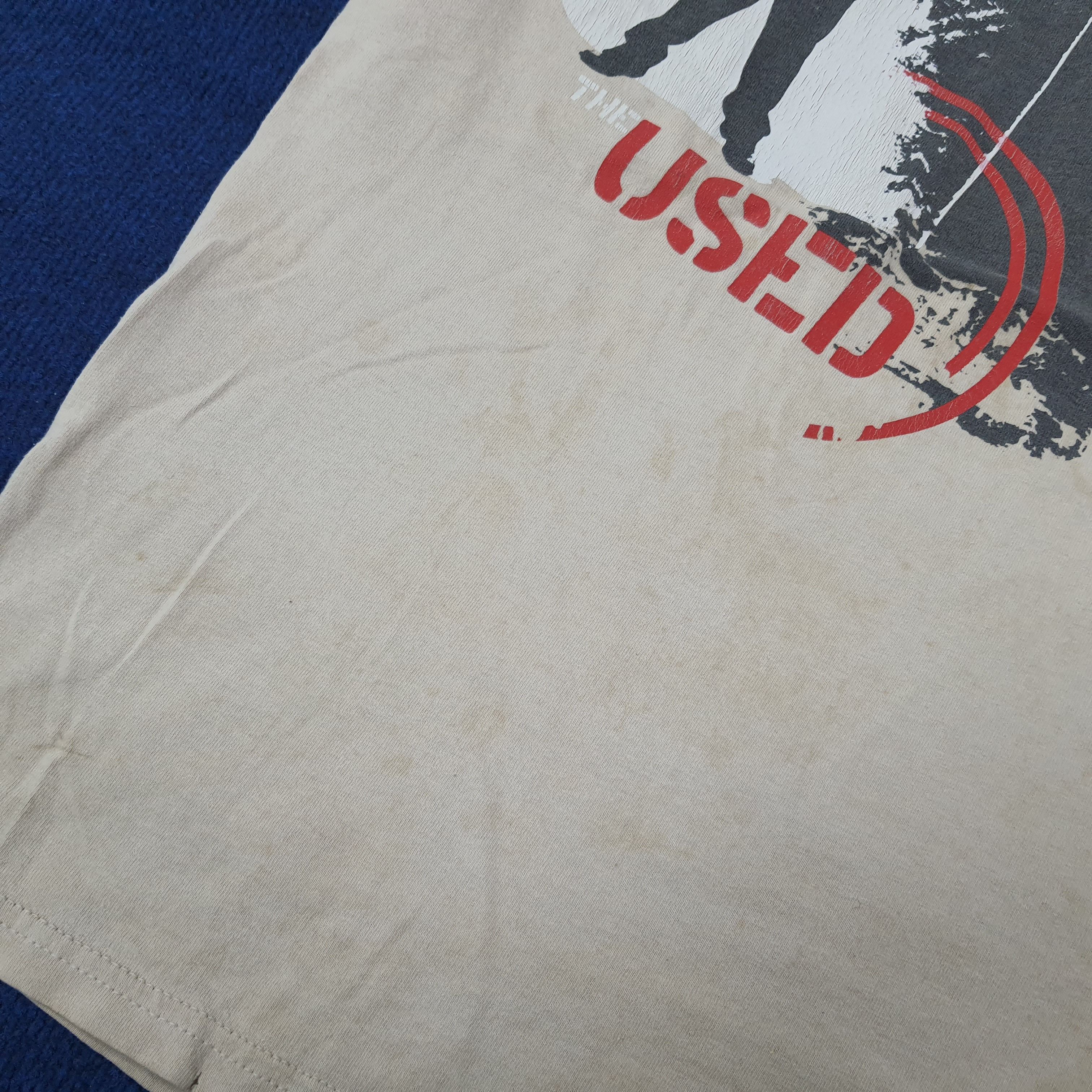Vintage Vintage The Used American Band Tshirt C267N32 Size US M / EU 48-50 / 2 - 8 Thumbnail
