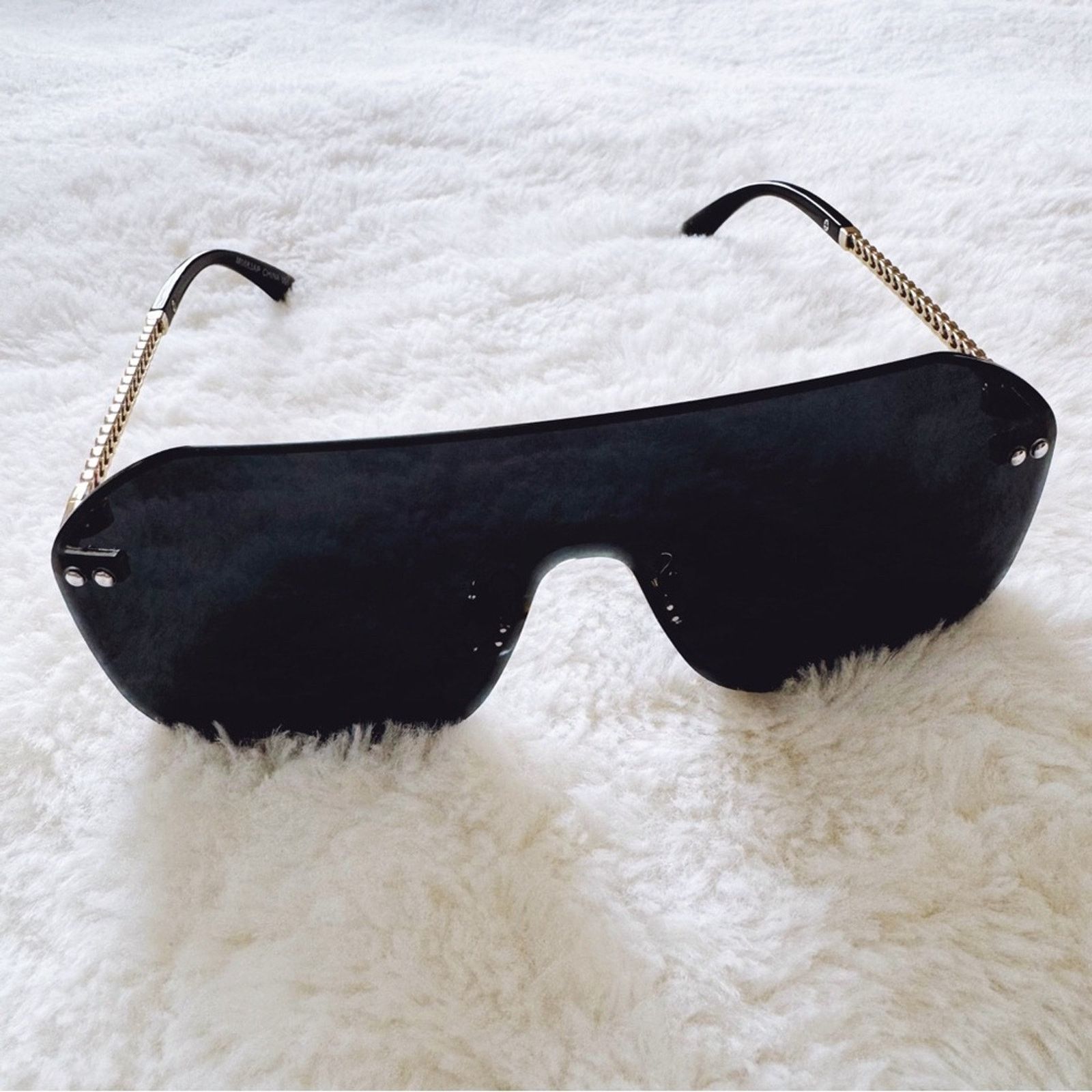 Other Piper Black Single-Lens Sunglasses Size ONE SIZE - 6 Thumbnail