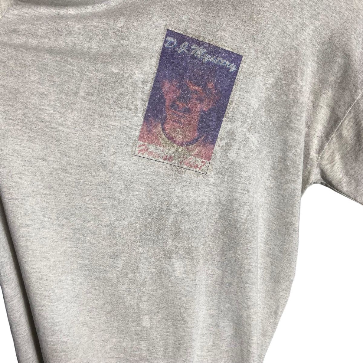 Band Tees × Vintage Vintage 90s DJ Mystery Single Stitch Tee Size US L / EU 52-54 / 3 - 7 Thumbnail
