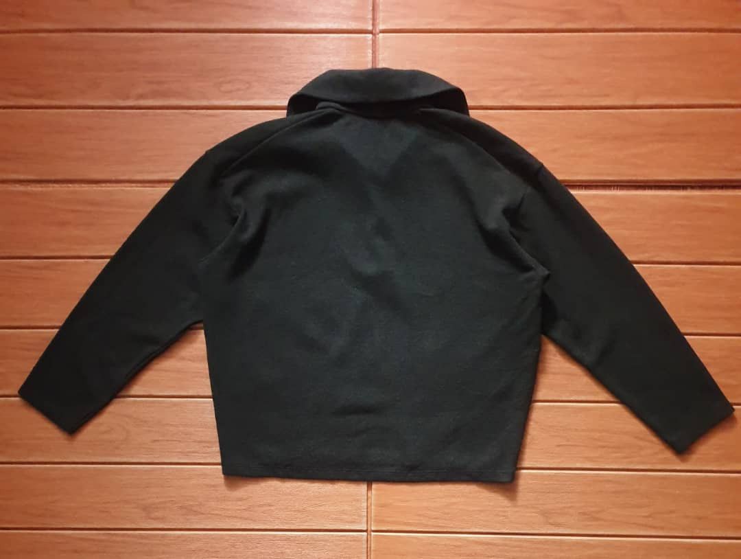 Uniqlo Uniqlo half zipper dark green sweater Size L / US 10 / IT 46 - 8 Thumbnail