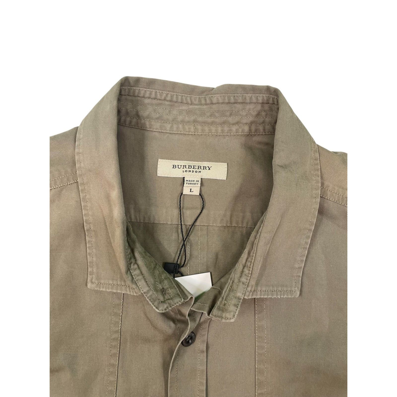 Burberry Burberry Light Brown Jacket Size US L / EU 52-54 / 3 - 3 Thumbnail