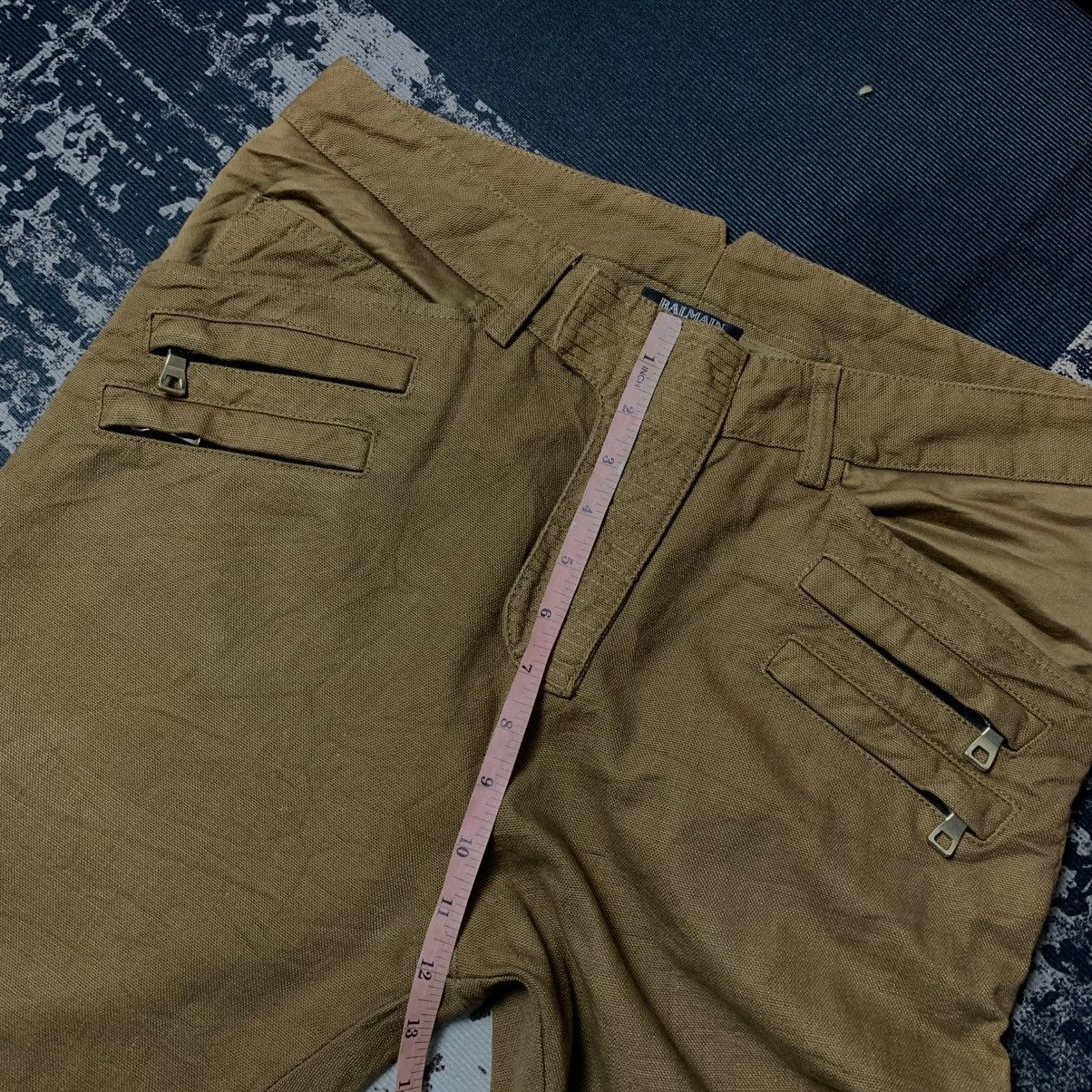 Balmain ‼️LAST DROP‼️ Balmain Bike Pants Brown Denim Size US 30 / EU 46 - 18 Thumbnail