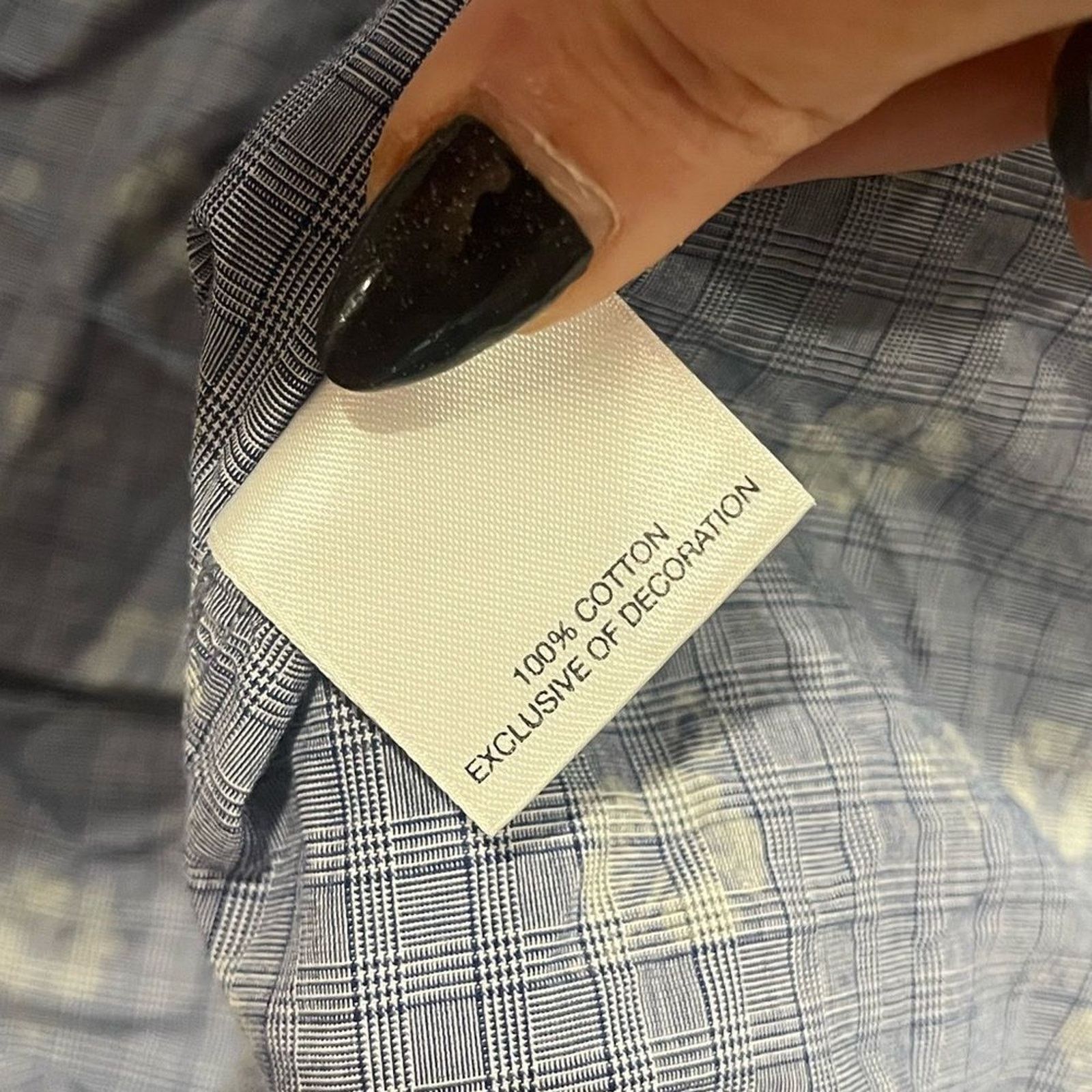 Daniel Cremieux Cremieux Classics Mens Shirt Button Down Floral Plaid L Size US L / EU 52-54 / 3 - 2 Thumbnail