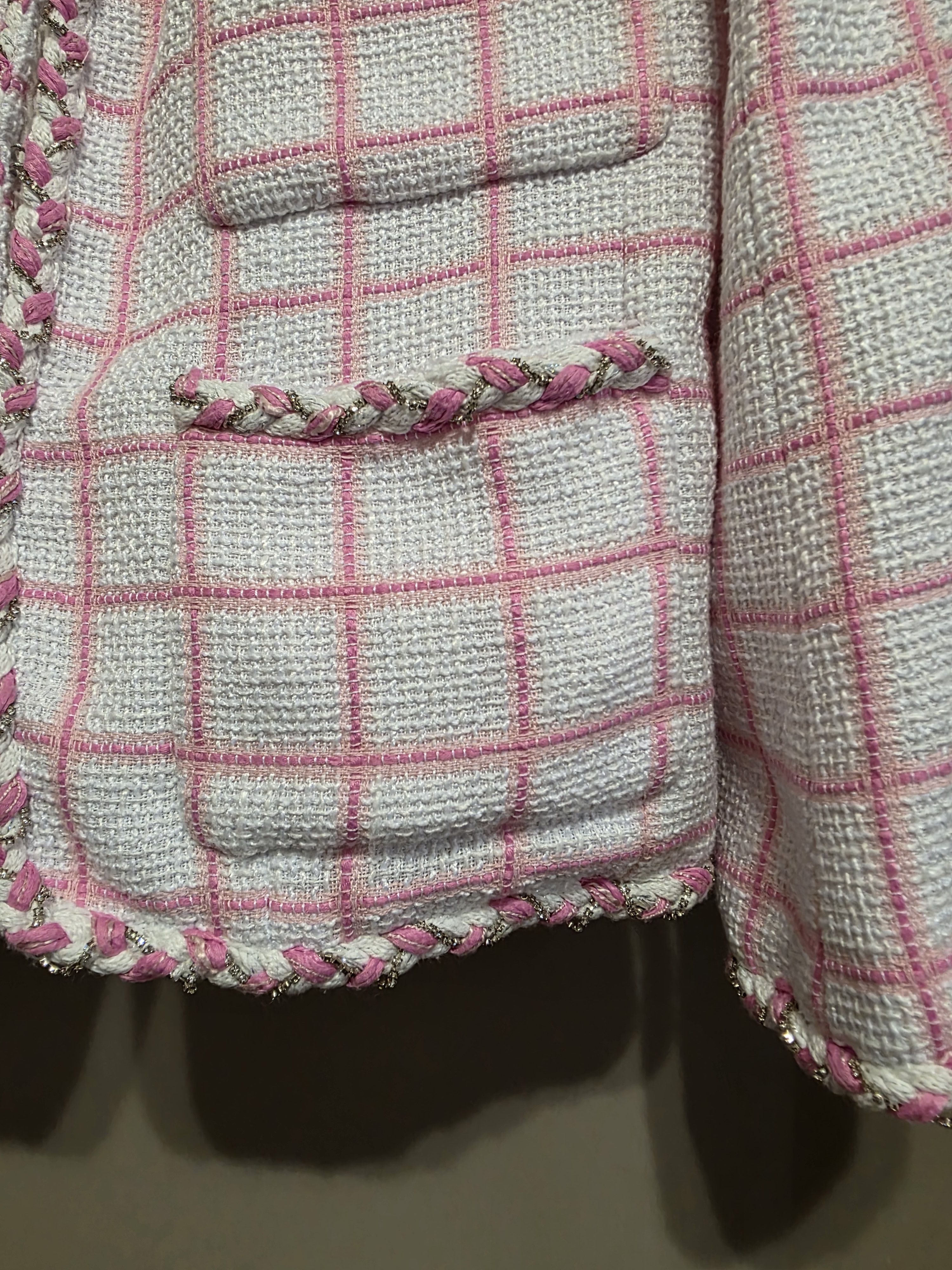 Chanel Chanel Tweed jasket Cruise 23C Monte-Carlo Runway size 40 Size M / US 6-8 / IT 42-44 - 5 Thumbnail