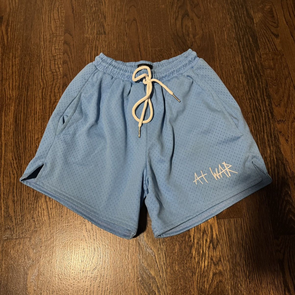 Other At War University Blue Mesh Shorts Size US 30 / EU 46 - 1 Thumbnail