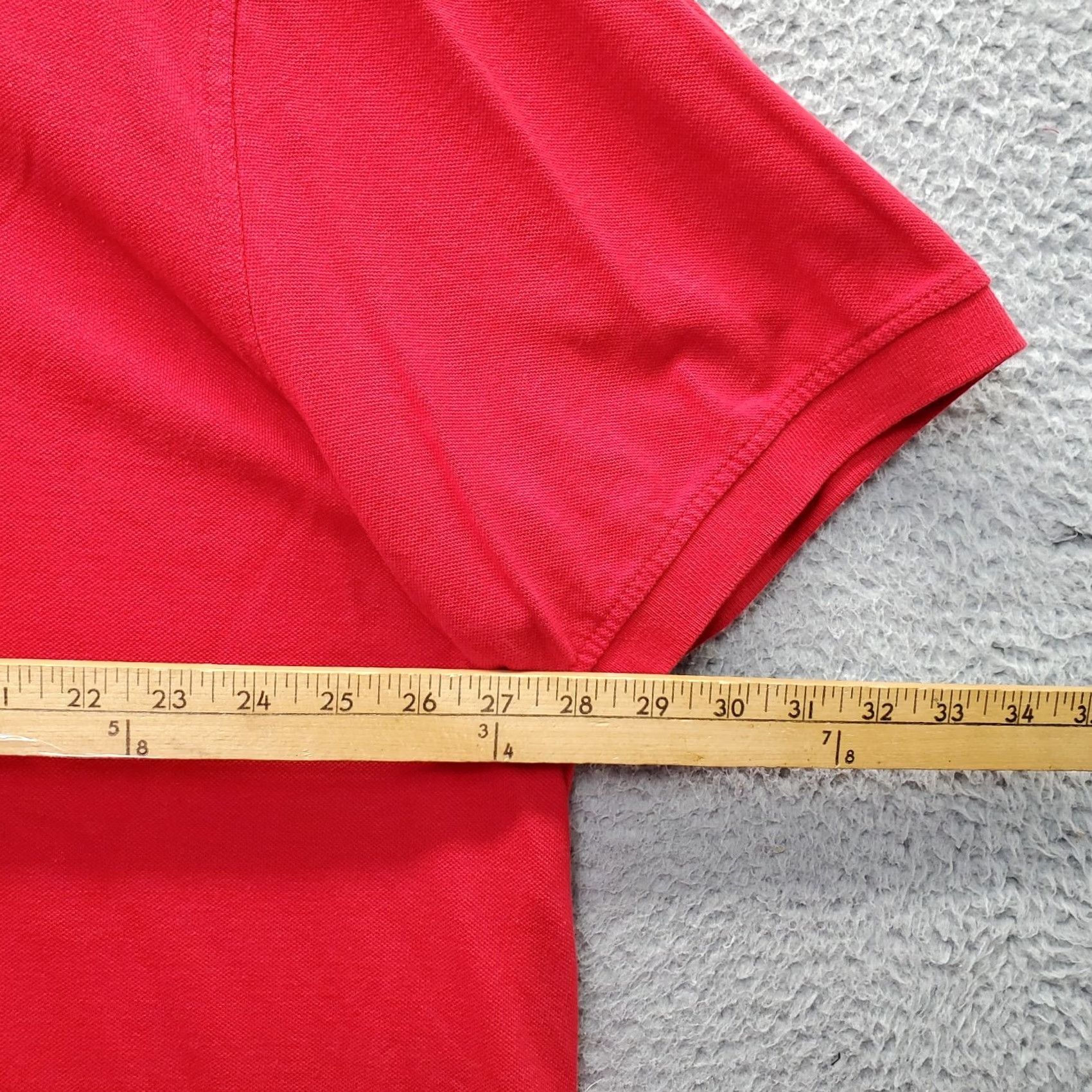 Izod IZOD Heritage Polo Shirt Mens 3XL Red Performance Short Sleeve Collared Polo Size US XXL / EU 58 / 5 - 4 Thumbnail