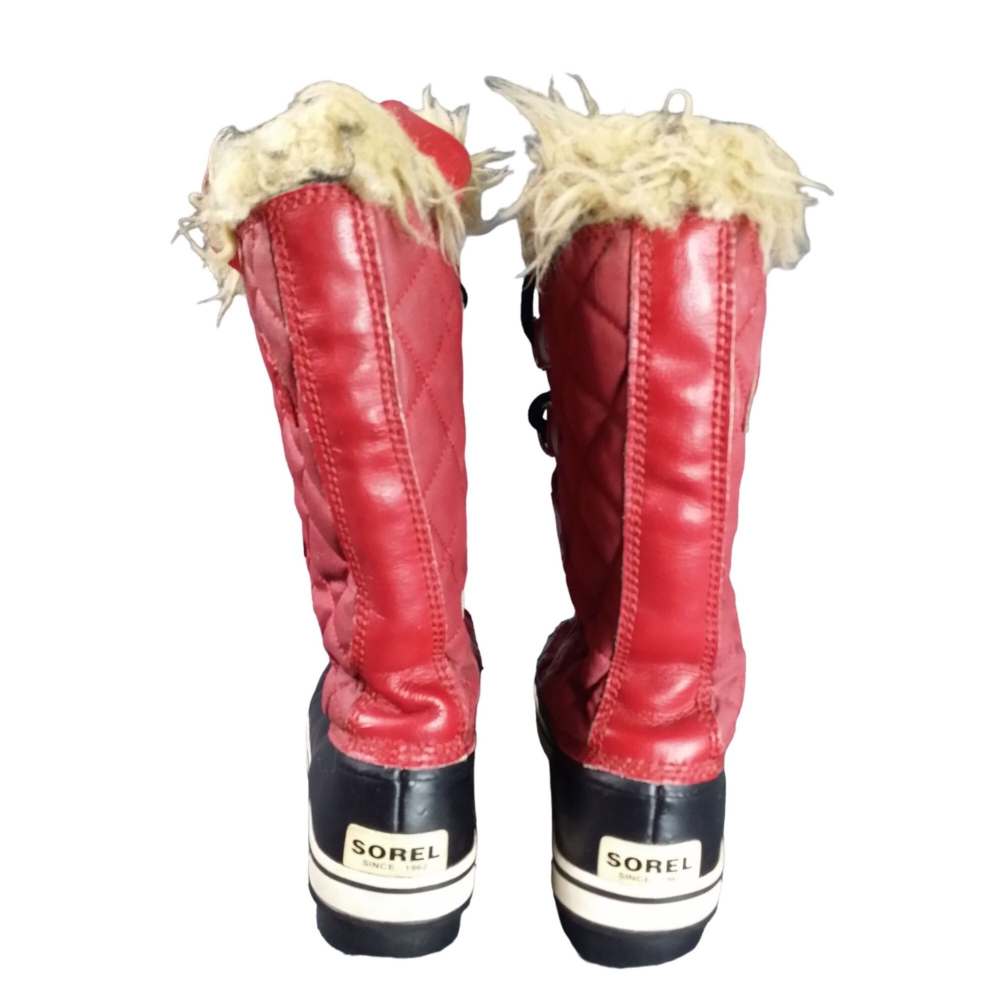 SOREL Sorel Torfino Winter Boots Women Sz 7 Waterproof Faux Fur La Size US 7 / IT 37 - 4 Thumbnail