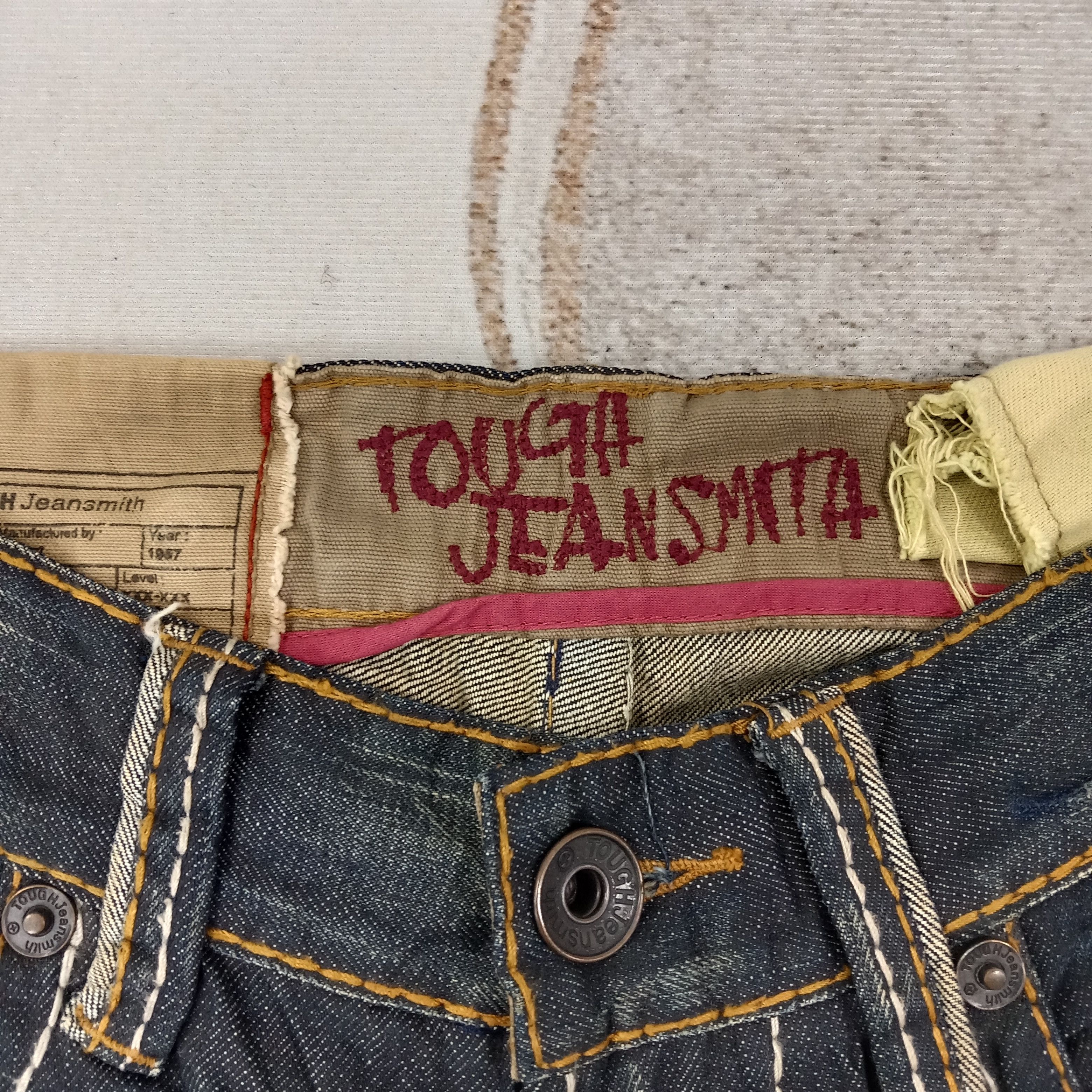 Vintage Tough Jeansmith Streetwear Patches Denim Jeans C258N18 Size US 32 / EU 48 - 4 Thumbnail