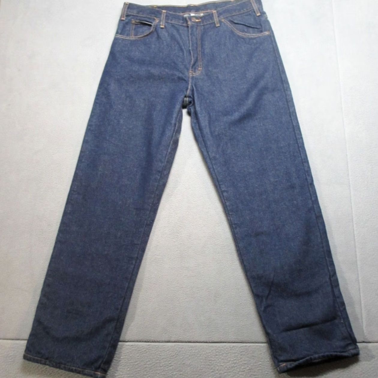 Dickies Dickies Jeans Men Blue Denim Relaxed Fit Straight Leg Dark Wash Workwear 34X32 Size US 34 / EU 50 - 2 Thumbnail