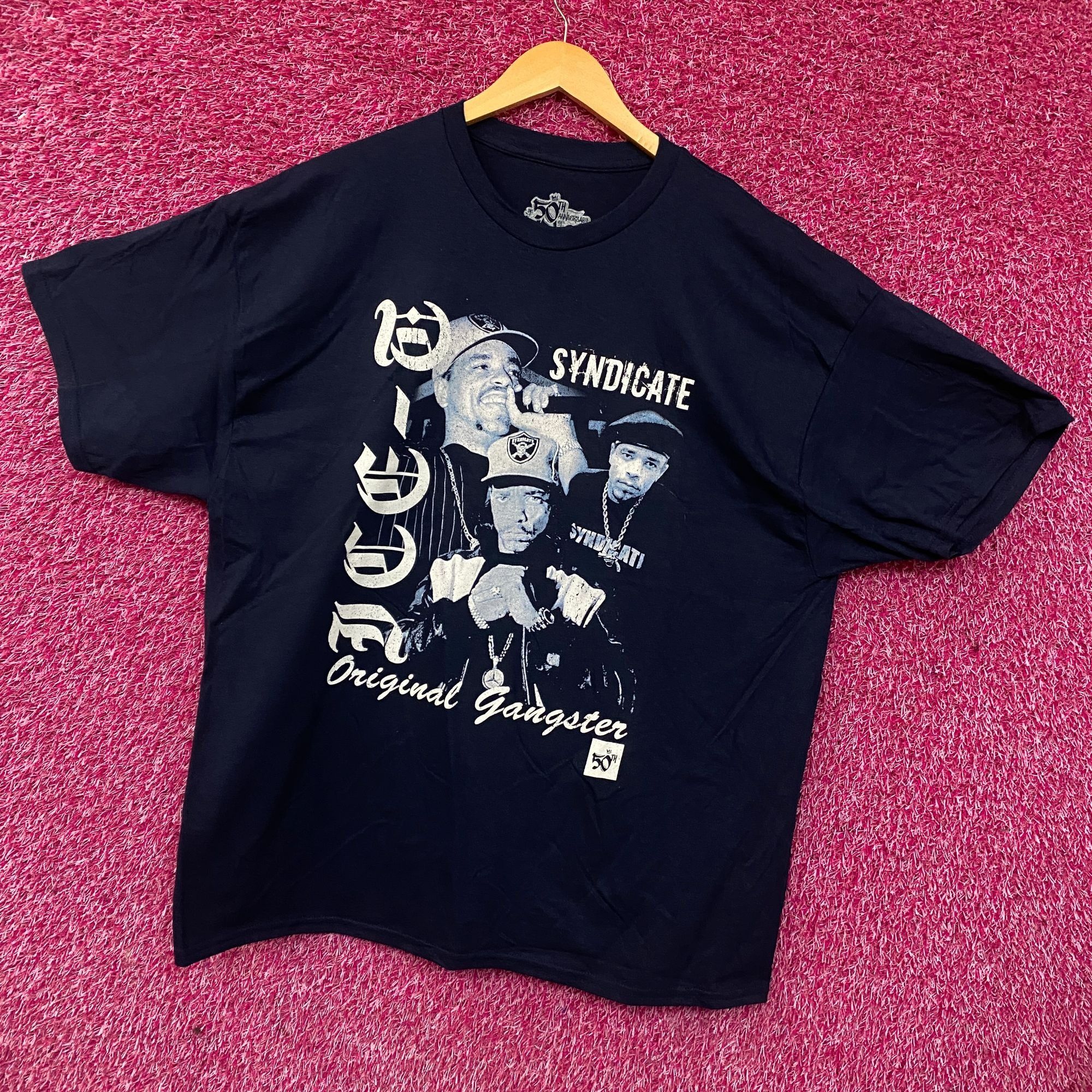 Other Ice-T Rhyme Syndicate 50th Anniversary of Hip Hop Graphic T- Size US XXL / EU 58 / 5 - 3 Thumbnail