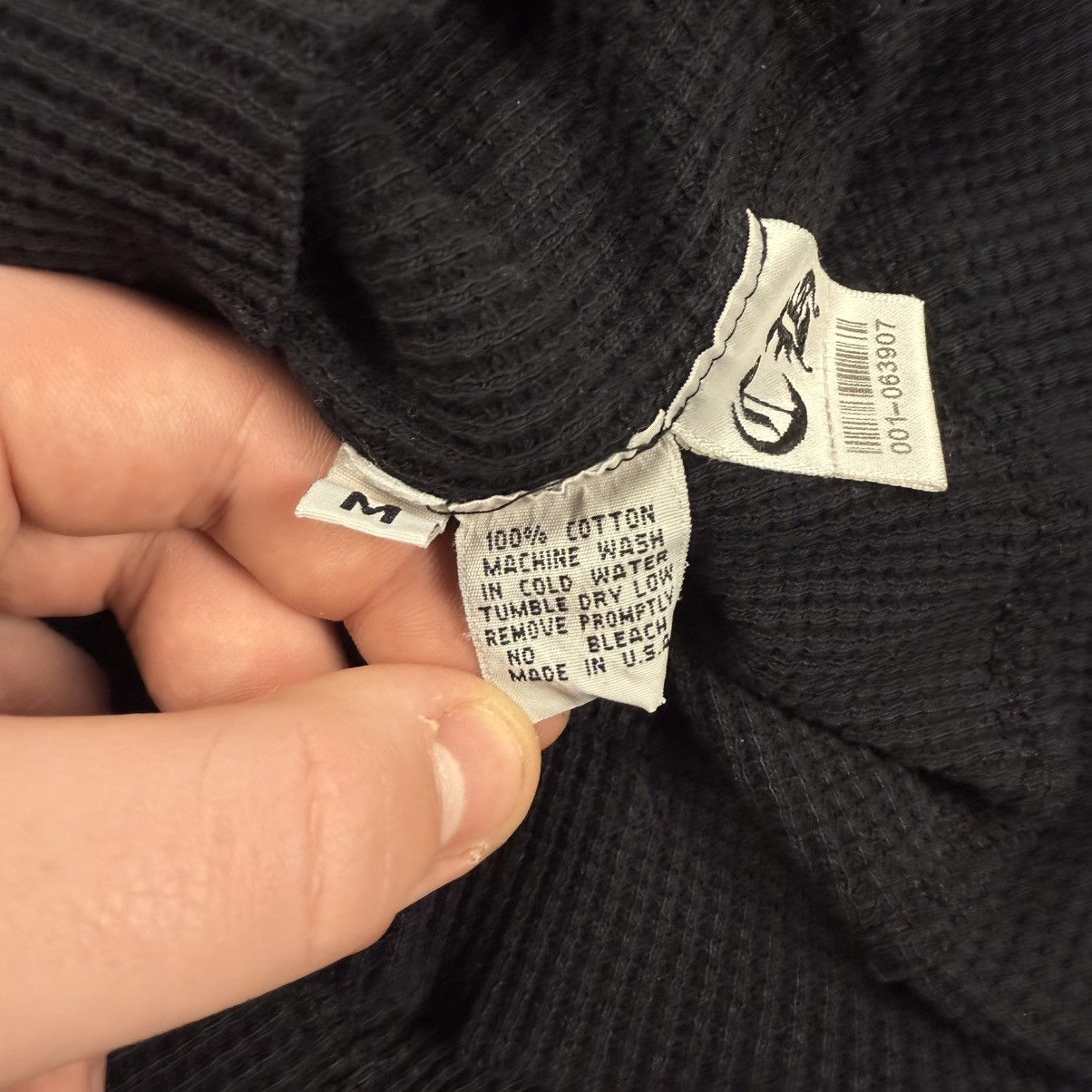 Chrome Hearts Chrome Hearts Horseshoe Thermal ‘Black’ Hoodie Size US M / EU 48-50 / 2 - 8 Thumbnail