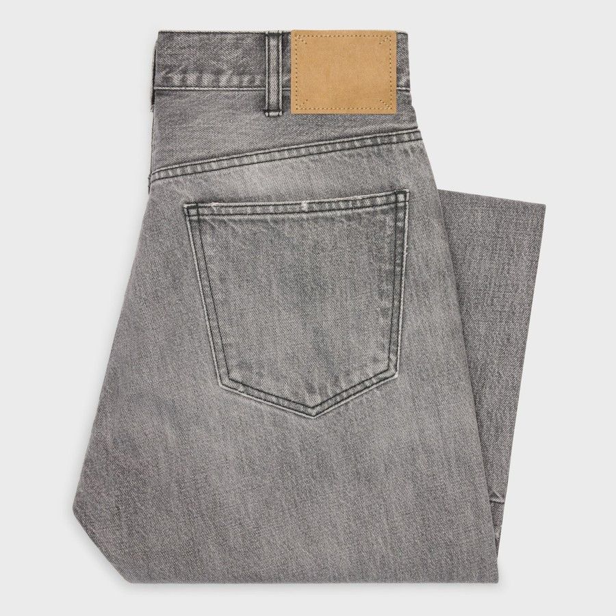 Celine o1d2blof0226 Denim Jeans in Grey Size US 31 - 2 Thumbnail
