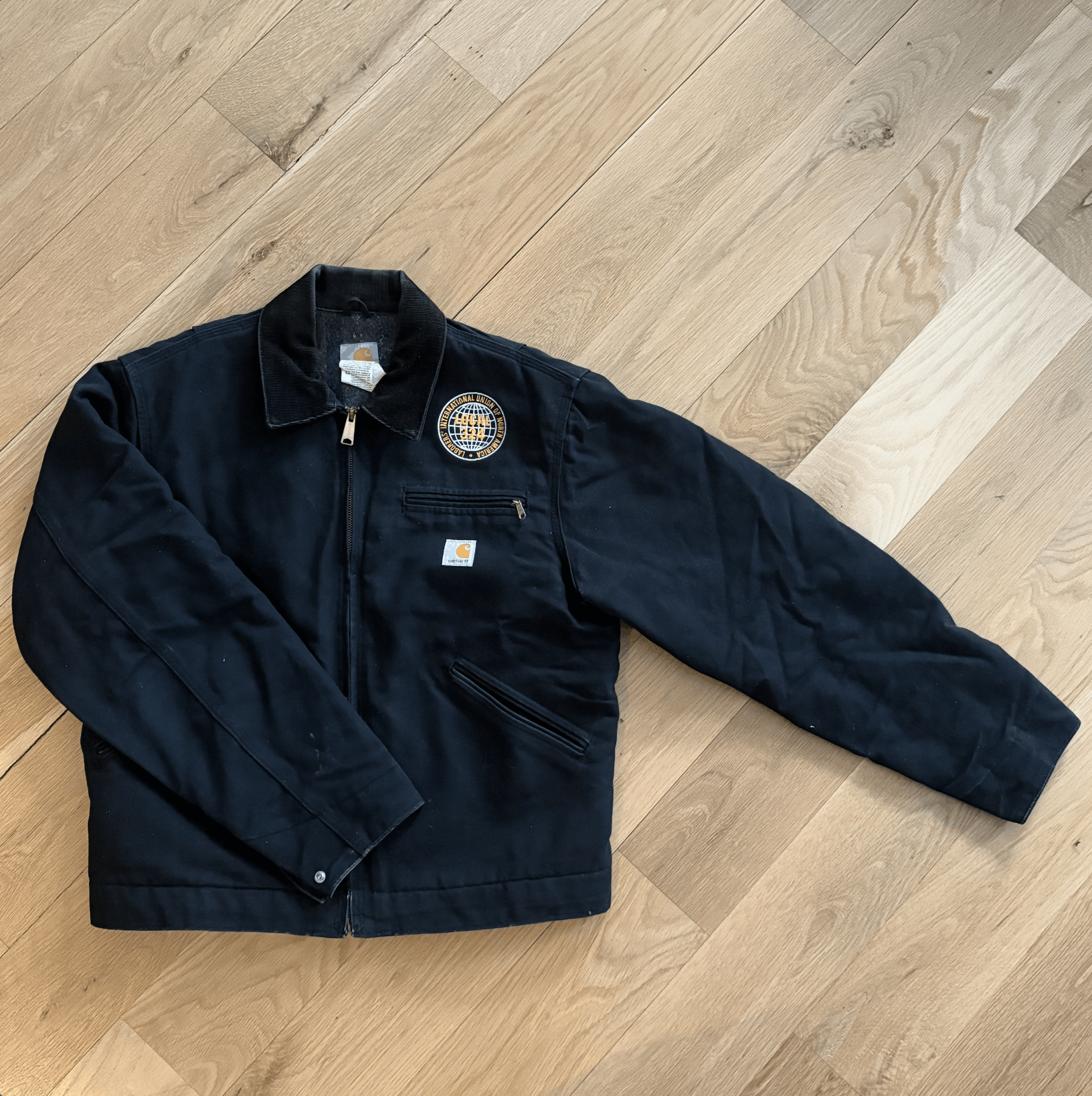 Carhartt Made in USA Carhartt Detroit Jacket - Local 324 LIUNA Size US M / EU 48-50 / 2 - 2 Thumbnail