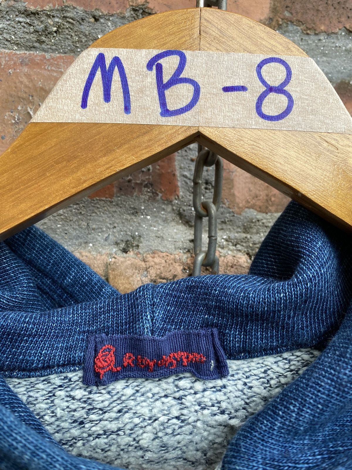 45rpm 1990s Indigo hoodie Size US S / EU 44-46 / 1 - 13 Thumbnail