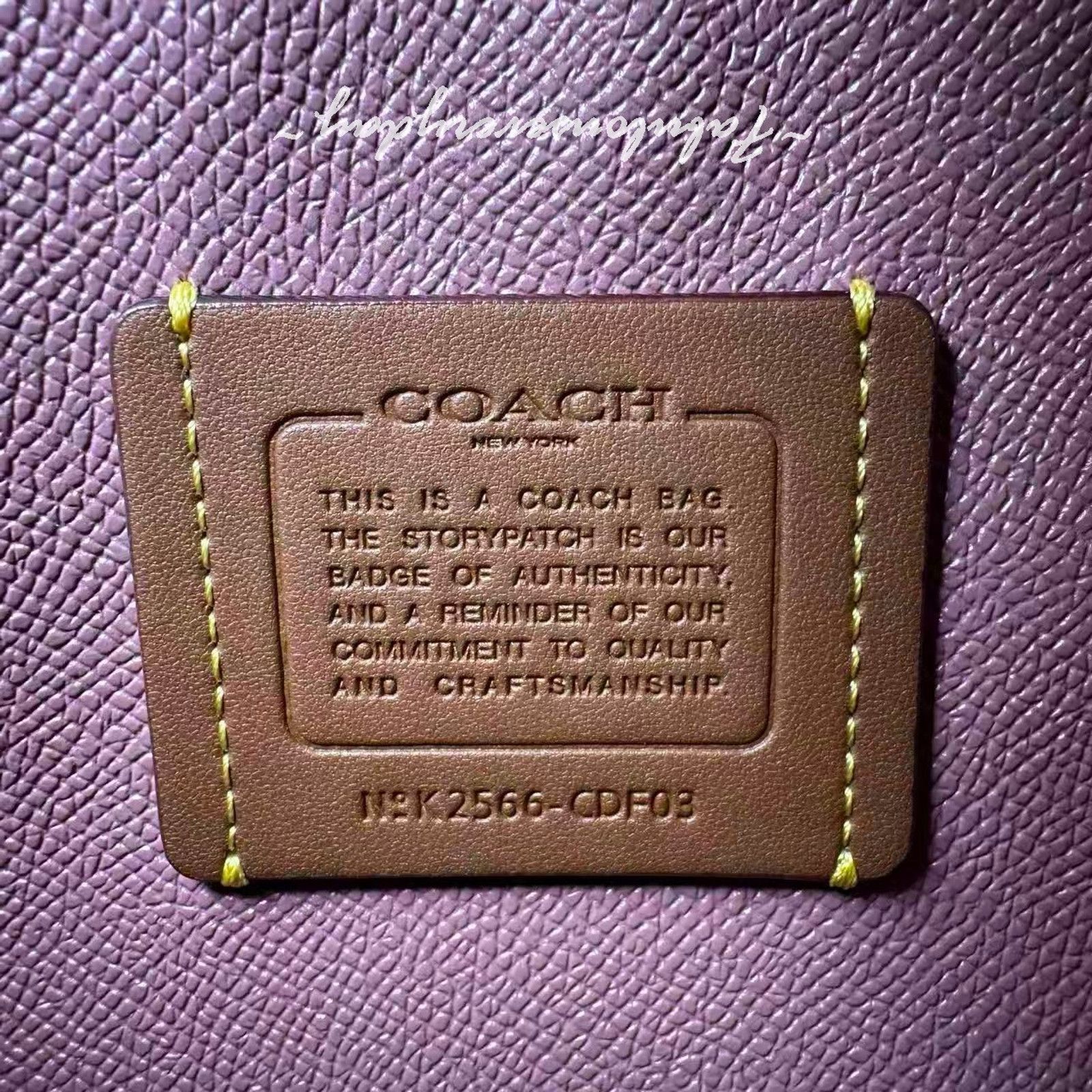 Coach Coach Mollie Tote Bag 25 Sig Canvas Heart Charm Sand Peony Size ONE SIZE - 8 Thumbnail