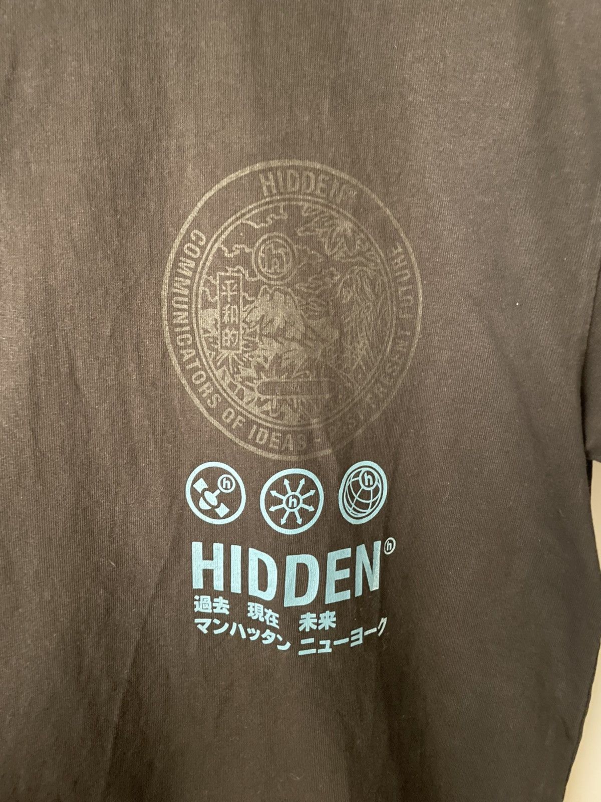 HIDDEN HIDDEN Geisha Tee Faded Black Tee Size US M / EU 48-50 / 2 - 2 Thumbnail