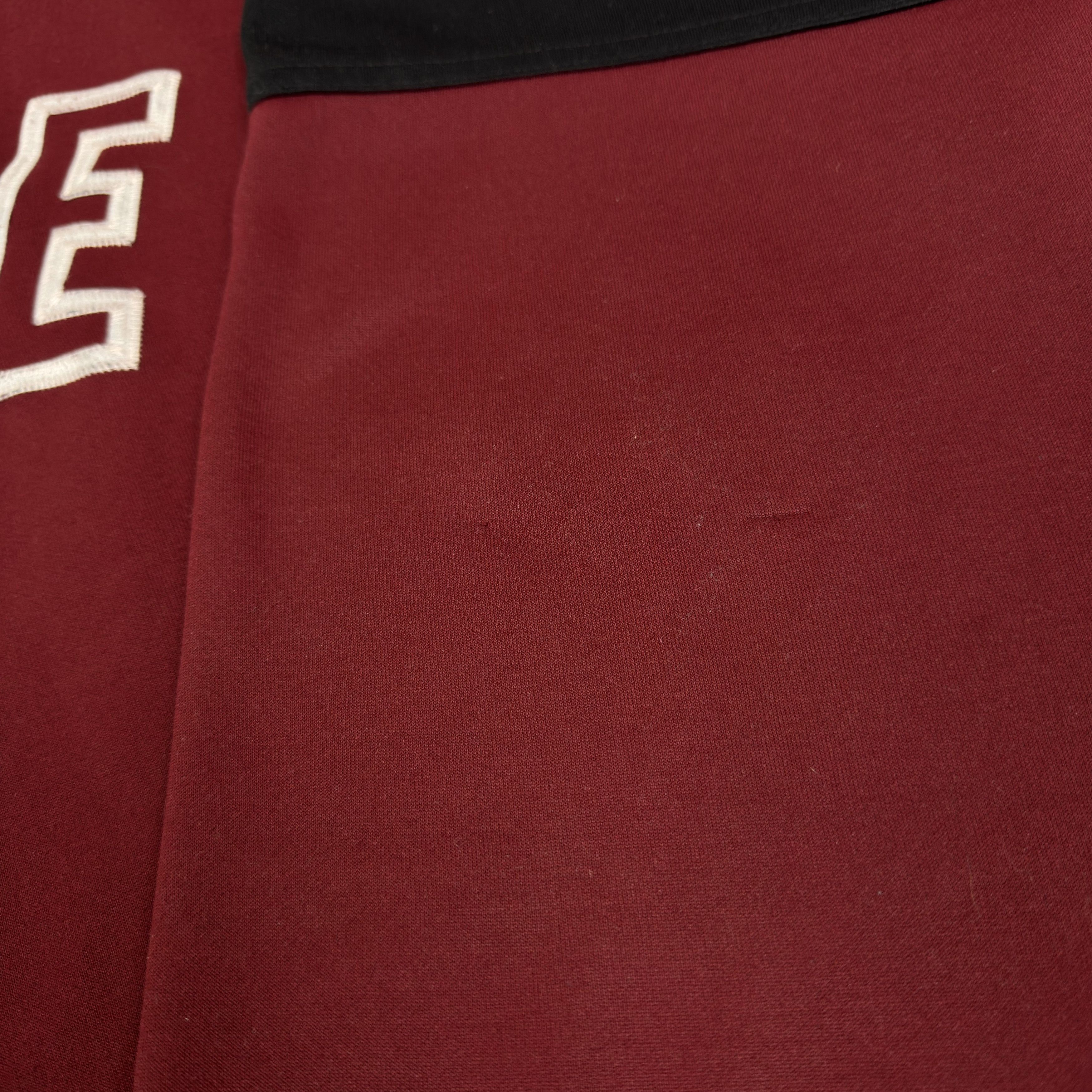 Nike Nike Burgundy Spellout Swoosh Pullover Sweatshirt XL Size US XL / EU 56 / 4 - 6 Thumbnail