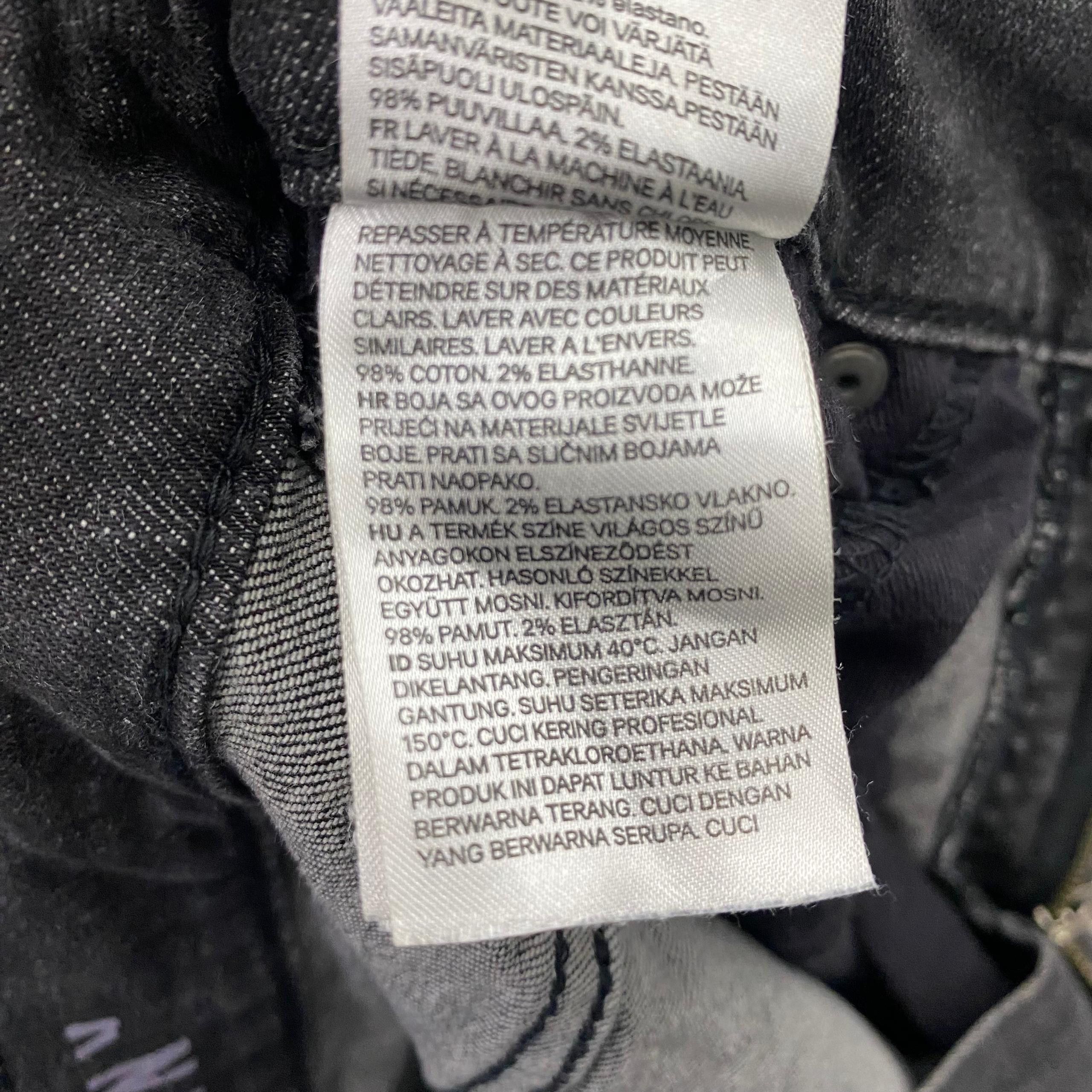 If Six Was Nine 💥Best Offer💥Vintage H&M Japanese Brand Skinny Denim Size US 30 / EU 46 - 14 Thumbnail