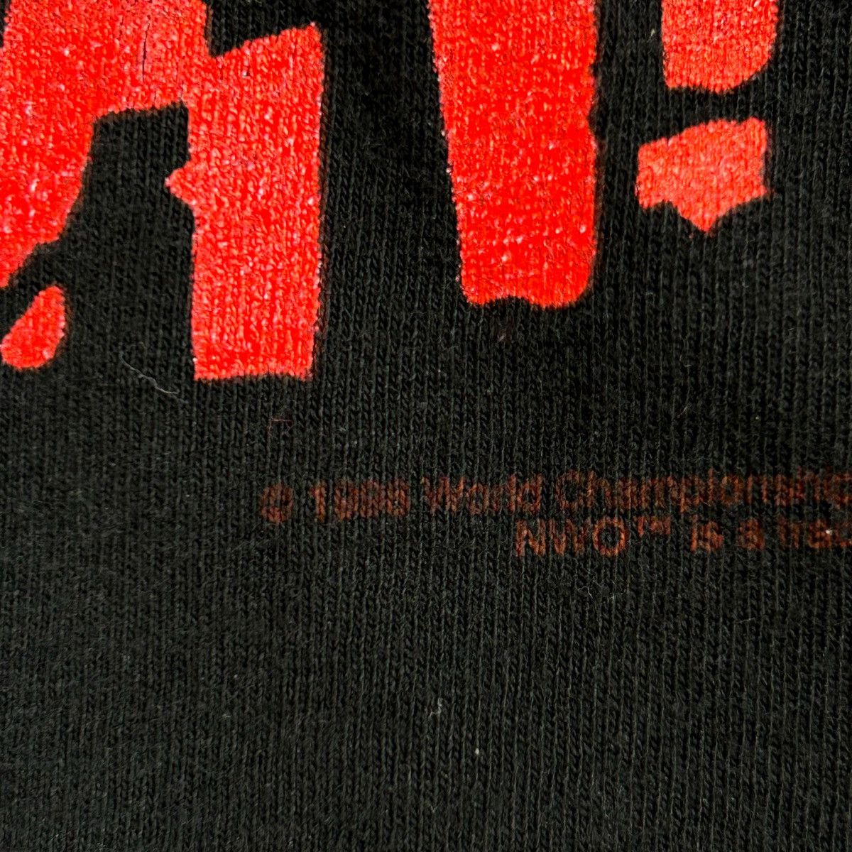 Vintage × WCW/nWo × WWE 90s NWO WCW Red & Black Unchained Sting WWE Wrestling Tee L. Size US L / EU 52-54 / 3 - 3 Thumbnail