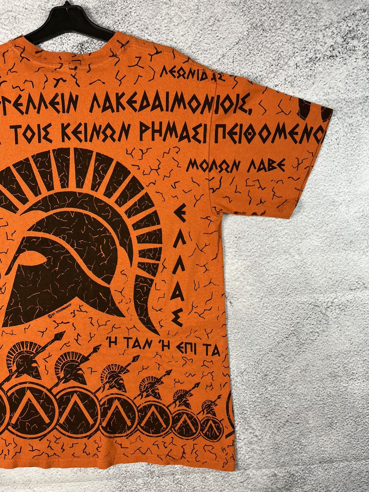 Band Tees × Vintage Vintage Spartans T-shirt Size US L / EU 52-54 / 3 - 7 Thumbnail