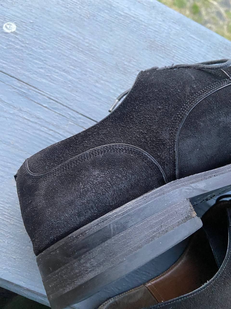 Bally Vintage Bally Guidi style Faded Leather Shoes Size US 9.5 / EU 42-43 - 10 Thumbnail