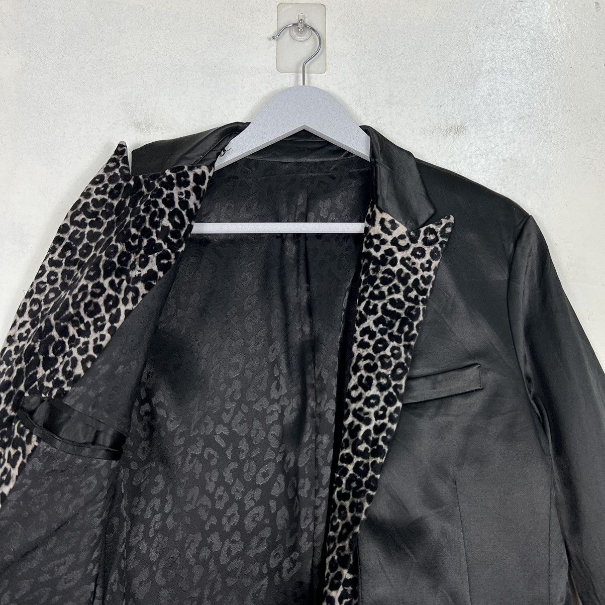 Japanese Brand 🔥 V MEN LEOPARD BLAZER JACKET Size US S / EU 44-46 / 1 - 10 Thumbnail