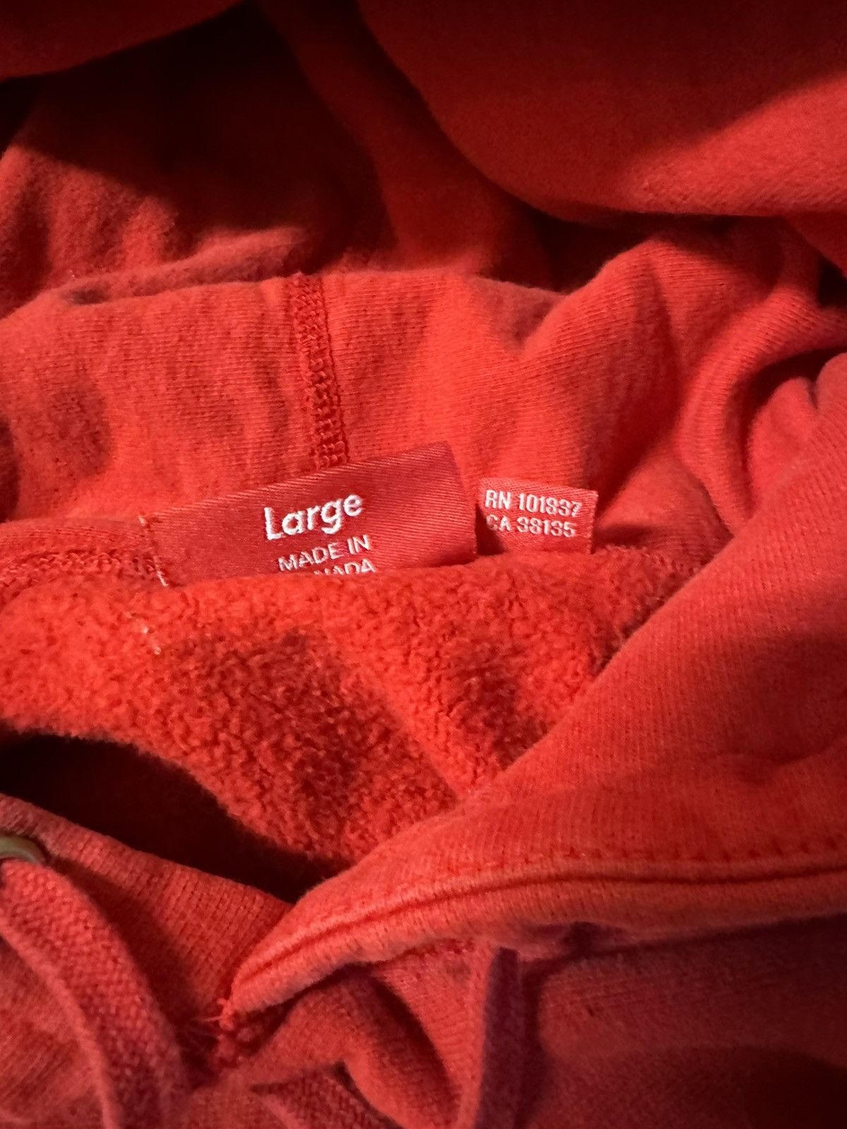 Supreme Supreme Le Luxe Supreme Hoodie Red Large Size US L / EU 52-54 / 3 - 4 Thumbnail
