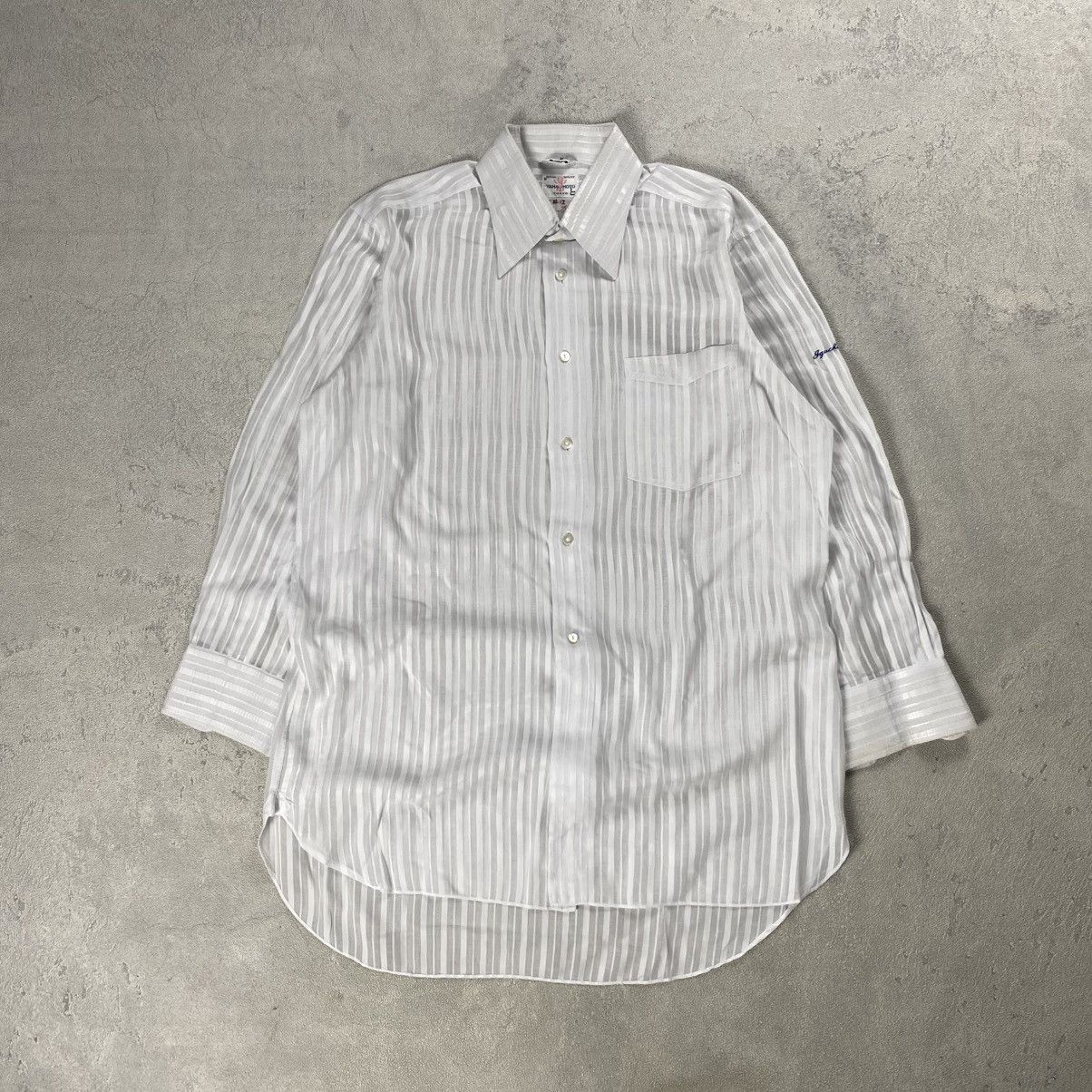 Yohji Yamamoto Yamamoto Tokyo Yohji Yamamoto Stripe Shirt Size US L / EU 52-54 / 3 - 1 Thumbnail