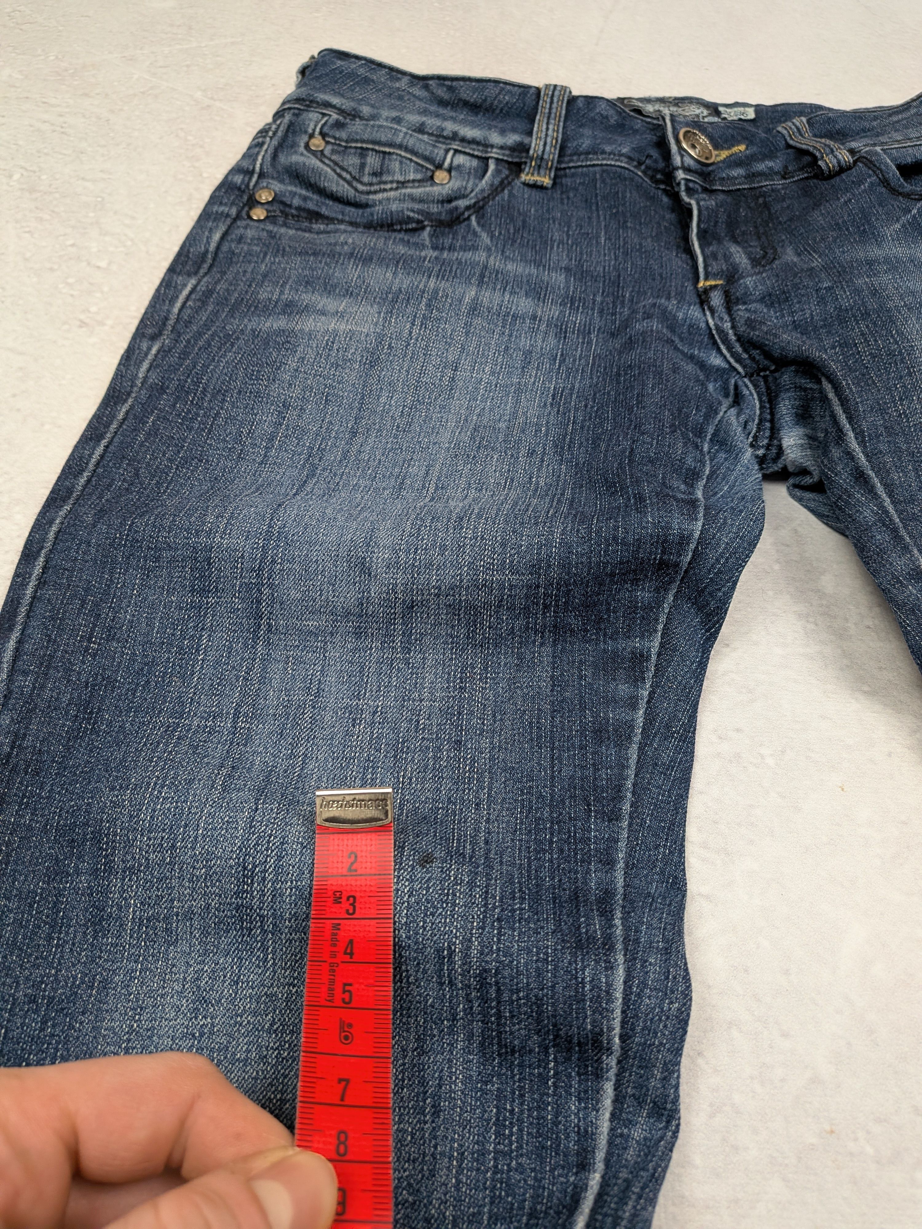 Other Blue Rags Low Rise Flared Jeans Y2K Vintage Denim Size 36 Size 26" / US 2 / IT 38 - 13 Thumbnail