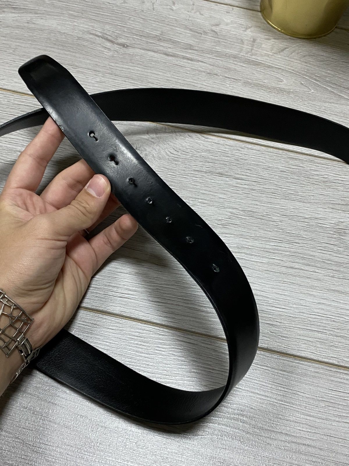Versace Versace medusa logo leather belt Size ONE SIZE - 5 Thumbnail