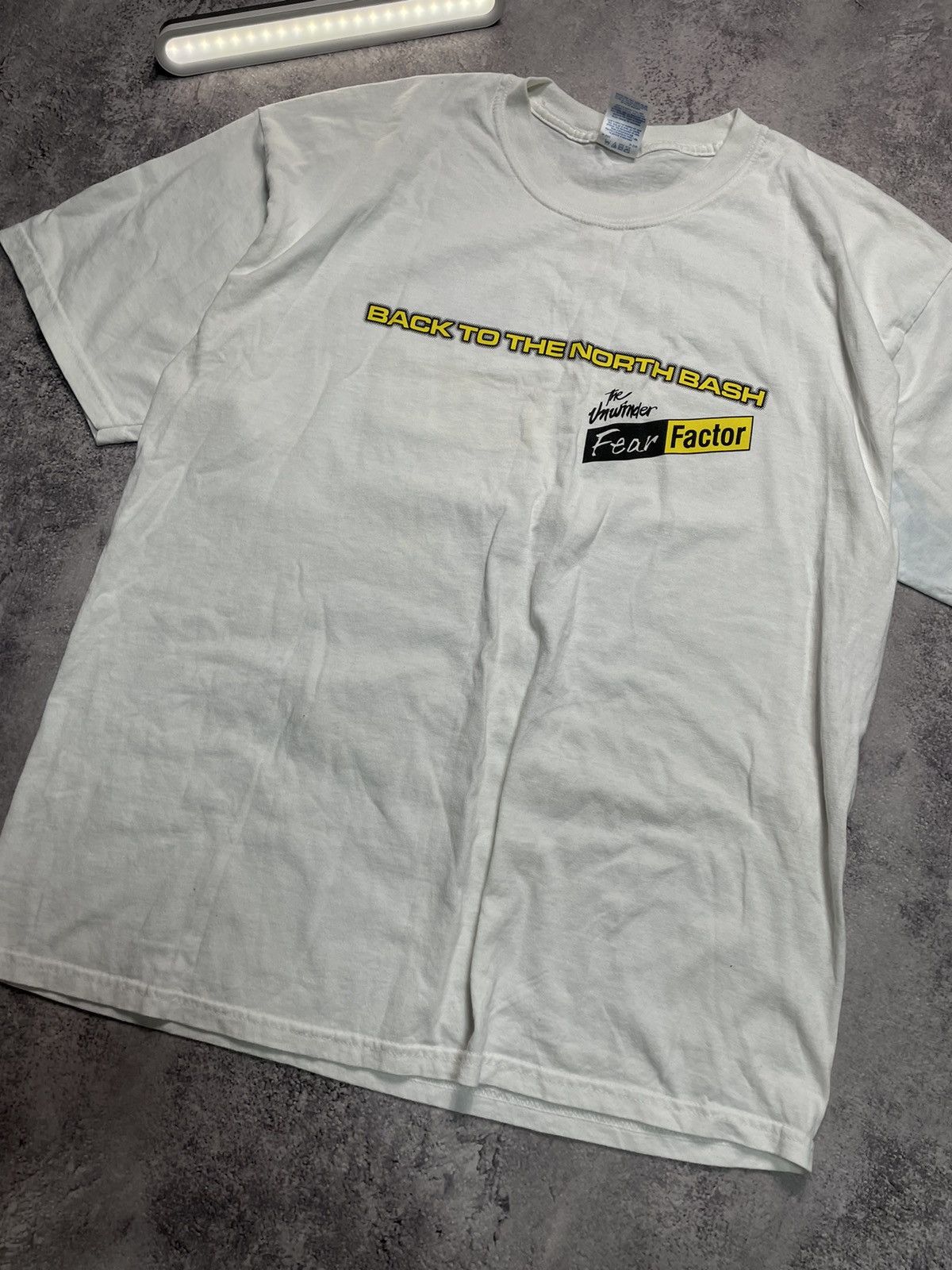 Vintage Vintage Y2K 00s Fear Factor Promo Graphic T Shirt XL Size US XL / EU 56 / 4 - 13 Thumbnail