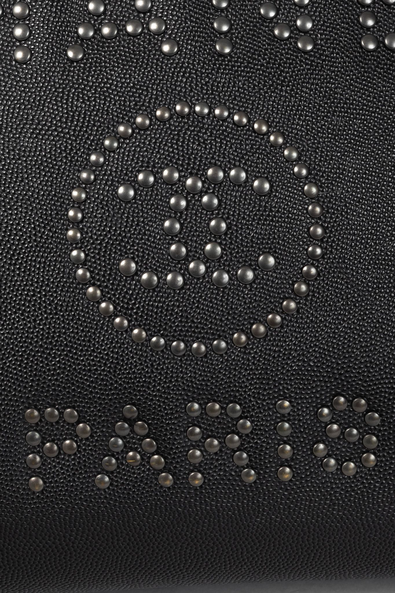 Chanel Chanel Small Deauville Black Caviar Studded Tote Size ONE SIZE - 10 Thumbnail