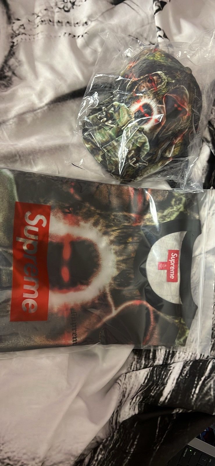 Supreme Supreme Shadow Tee & 6 Panel Supreme Shadow Hat Size US XL / EU 56 / 4 - 9 Thumbnail