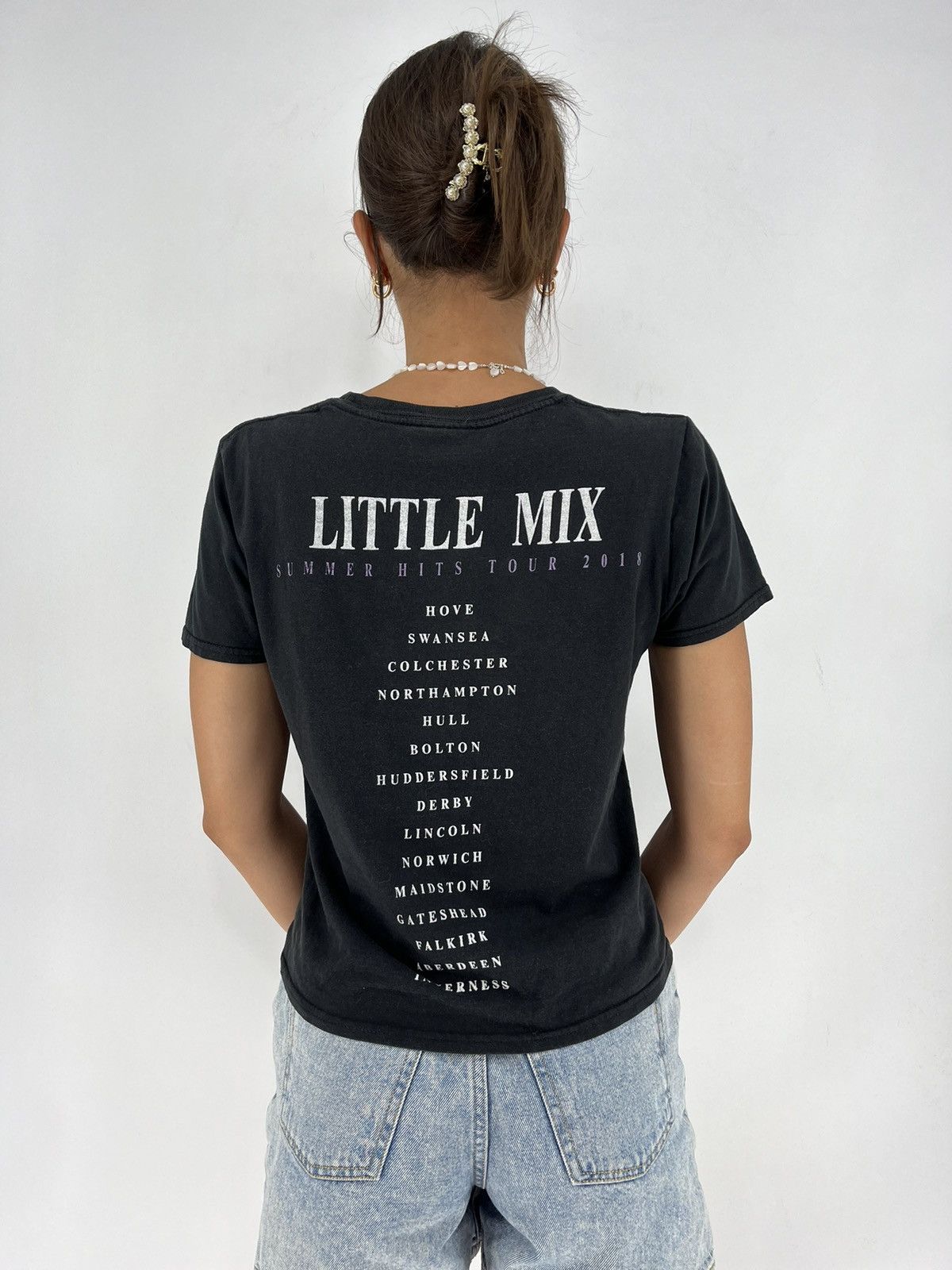 Band Tees × Vintage Little Mix 2017 Glory Days Vintage Band Tour Tee T-Shirt L Size L / US 10 / IT 46 - 7 Thumbnail