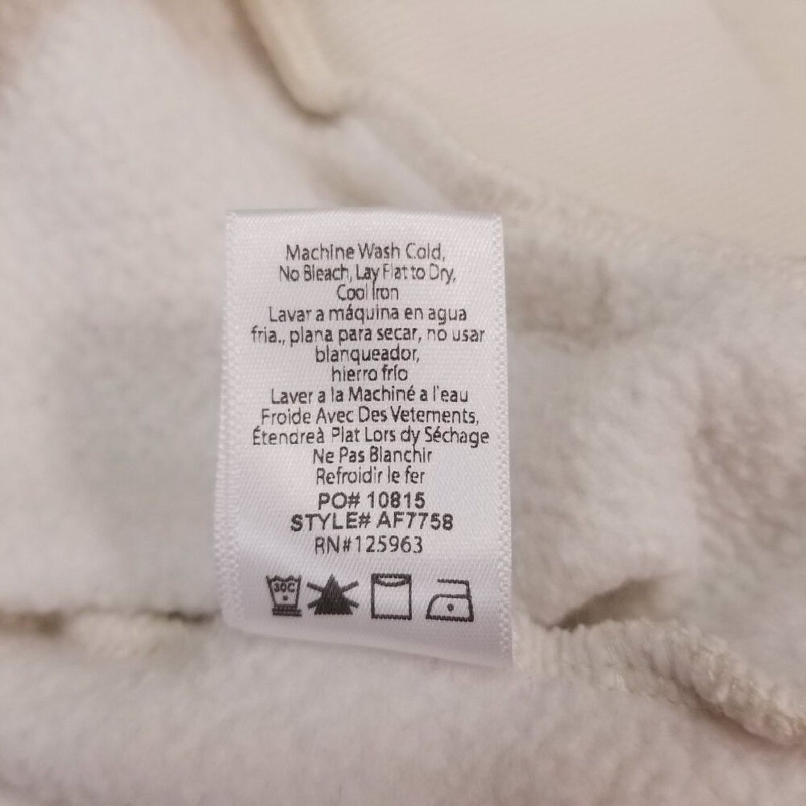Beyond Yoga Beyond Yoga WFH Fleece Cropped Crew Vintage White Sz Medium Size M / US 6-8 / IT 42-44 - 8 Thumbnail