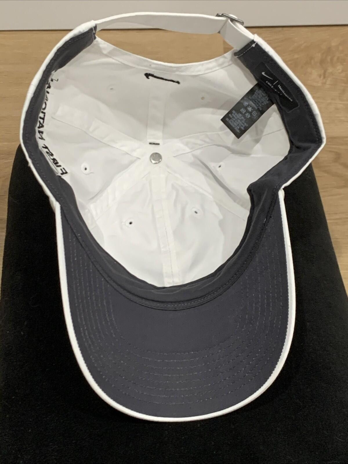 Nike Nike Dri-Fit Golf Cap White, Adjustable Strap Men's Baseball Size ONE SIZE - 7 Thumbnail