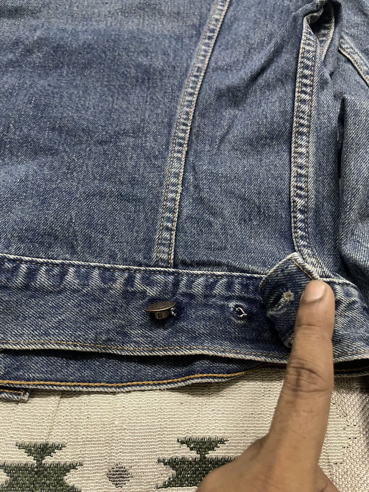 Levi's Vintage Clothing VINTAGE LEVIS DENIM JEANS TRUCKER JACKET SZ34 Size XXS / US 00 / IT 34 - 15 Thumbnail
