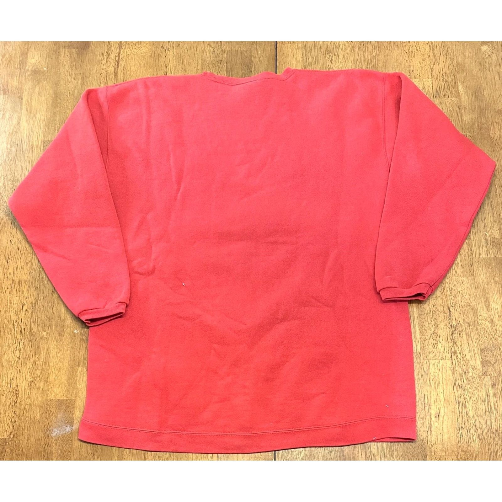 Vintage VINTAGE Maze Christmas Crewneck Sweatshirt Large L Red Muese? Size US L / EU 52-54 / 3 - 4 Thumbnail