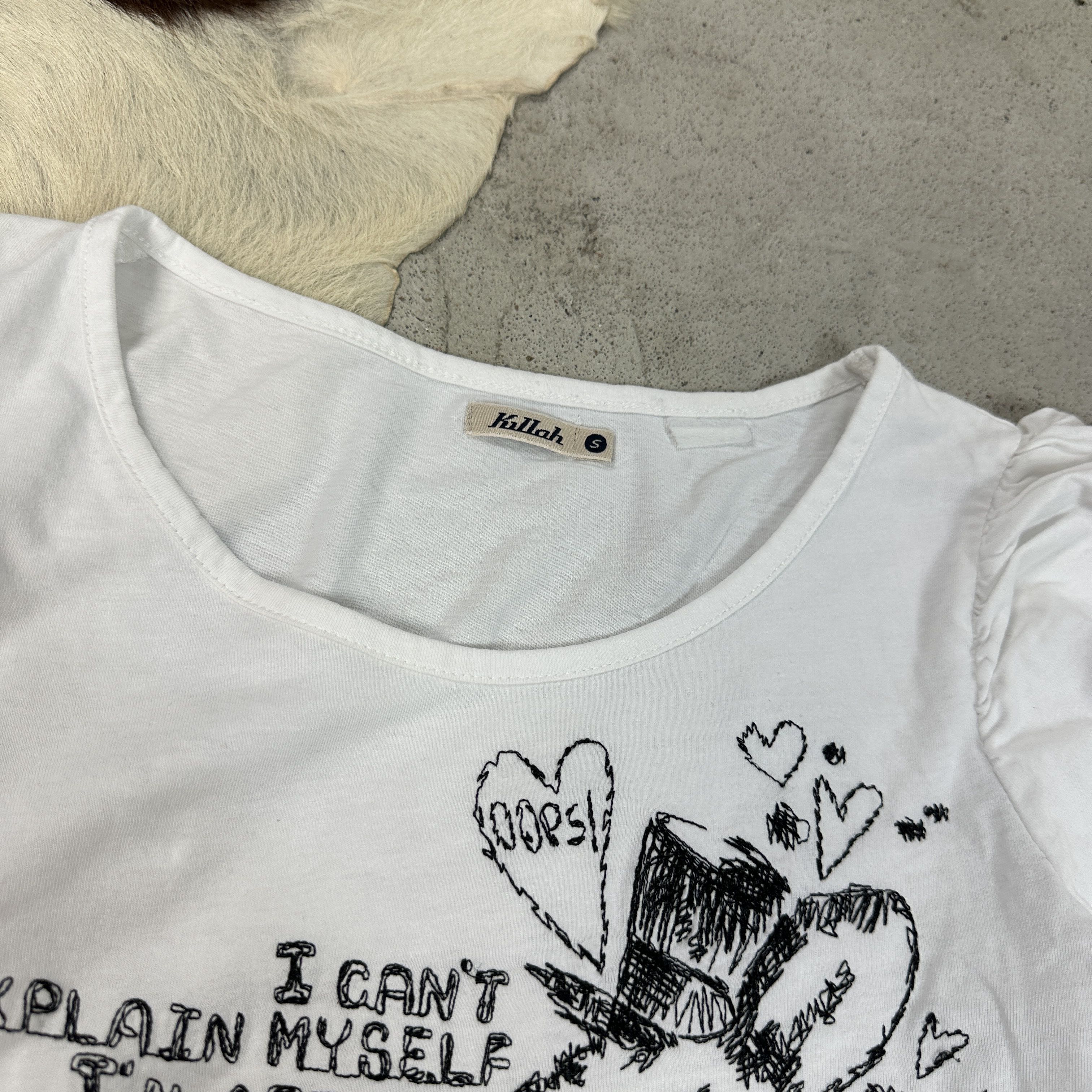 Miss Sixty × Vintage Vintage Killah by Miss Sixty Bunny I Lost My Mind 00s Size S / US 4 / IT 40 - 4 Thumbnail